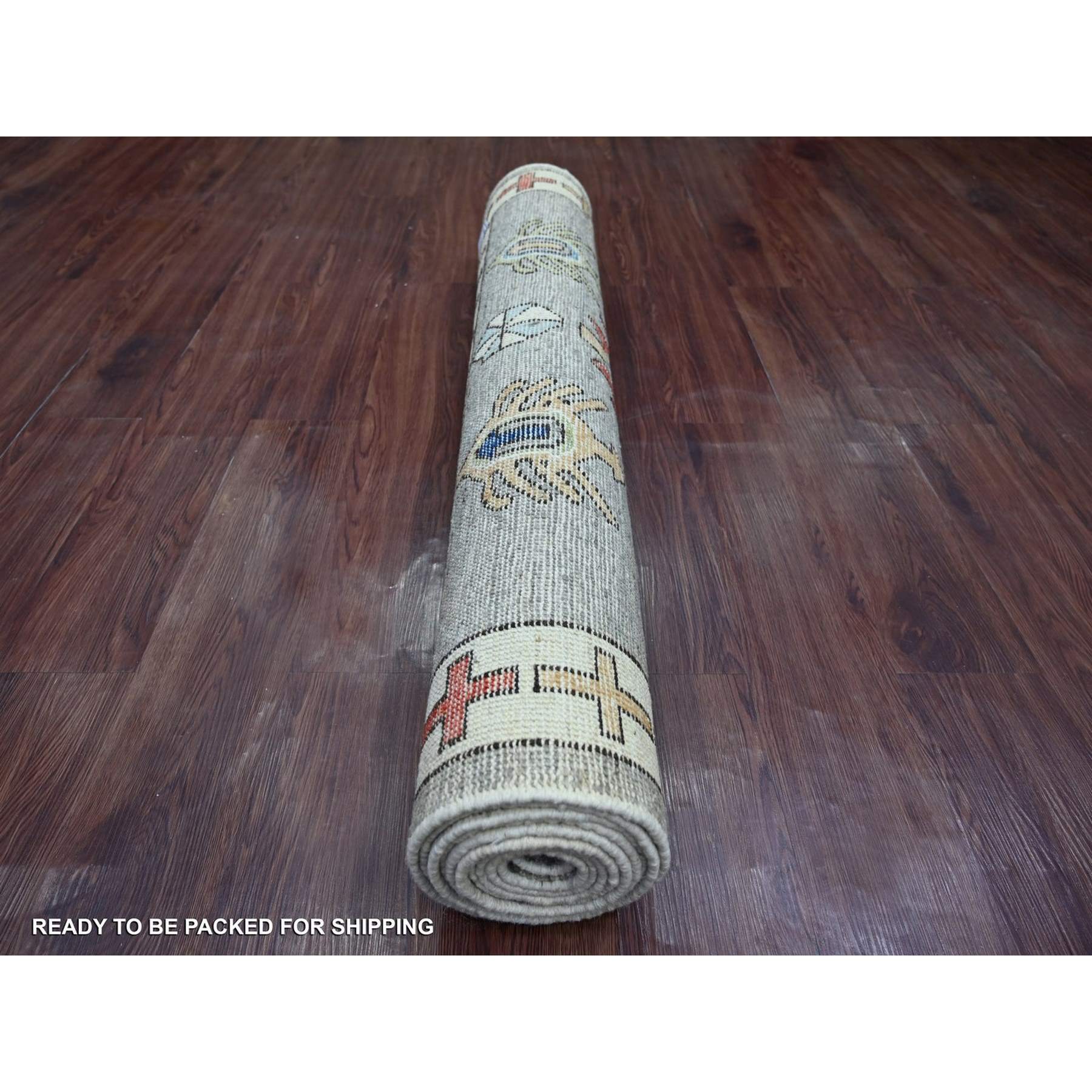 Tribal-Geometric-Hand-Knotted-Rug-112585