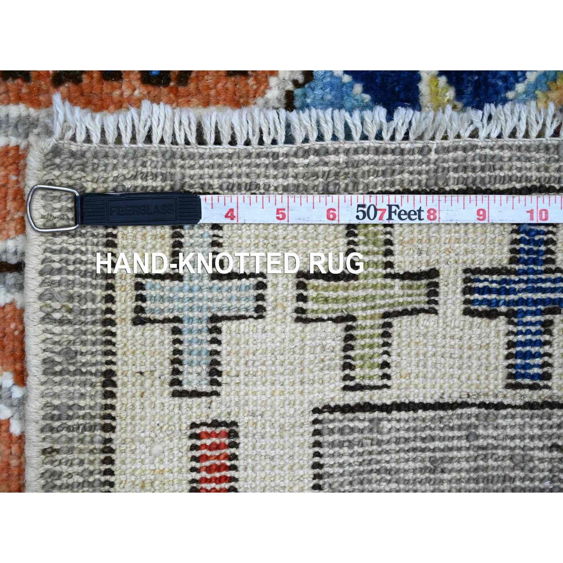 Tribal-Geometric-Hand-Knotted-Rug-112585