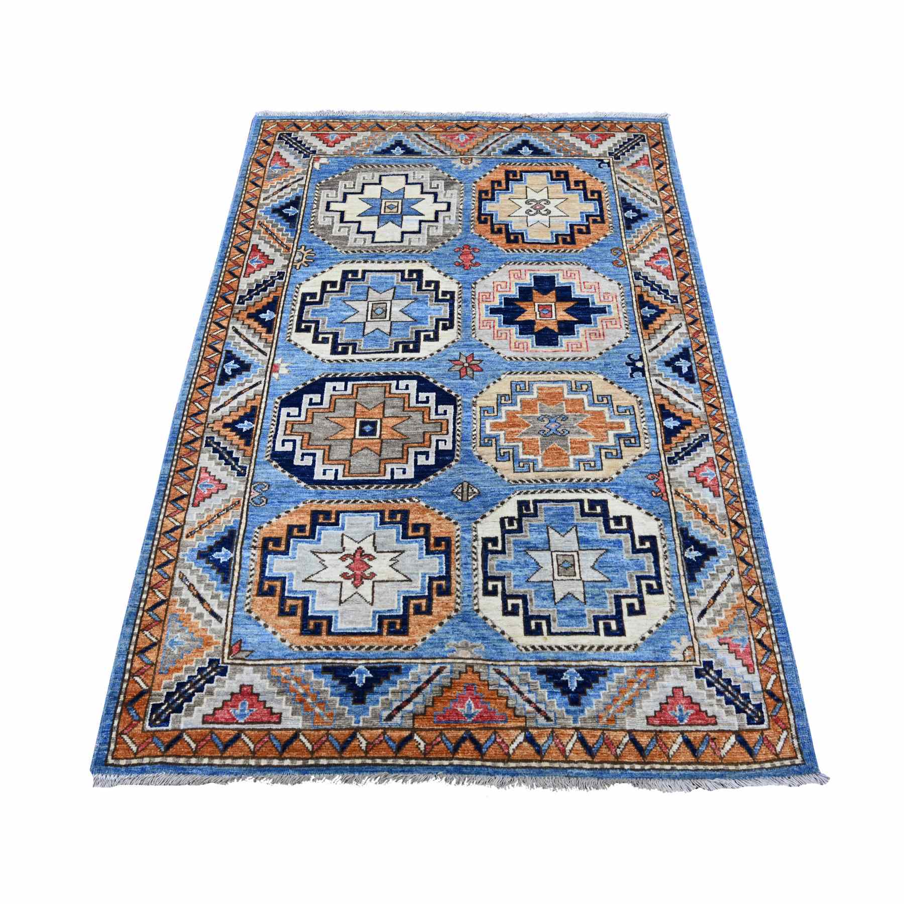 Tribal-Geometric-Hand-Knotted-Rug-112610