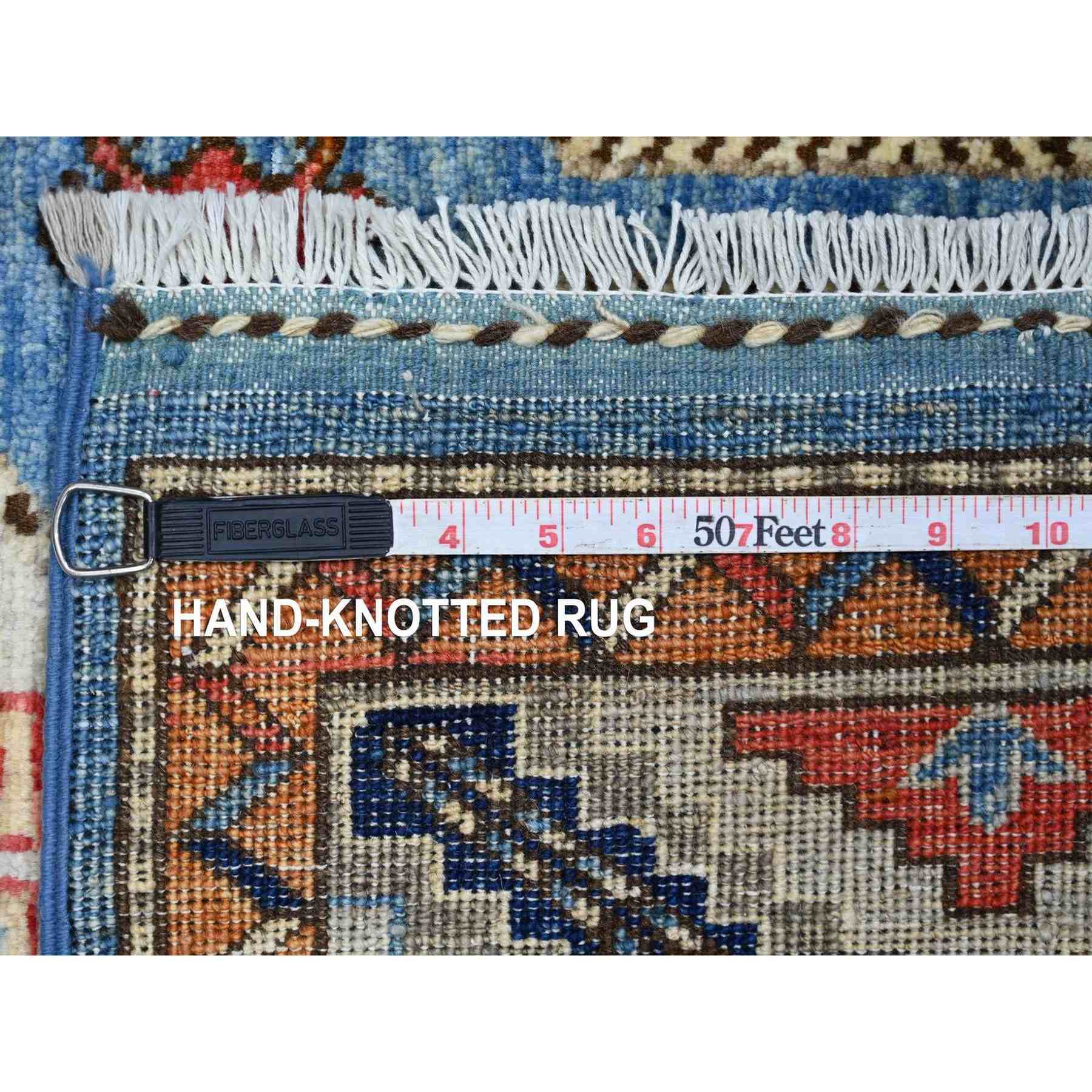 Tribal-Geometric-Hand-Knotted-Rug-112630