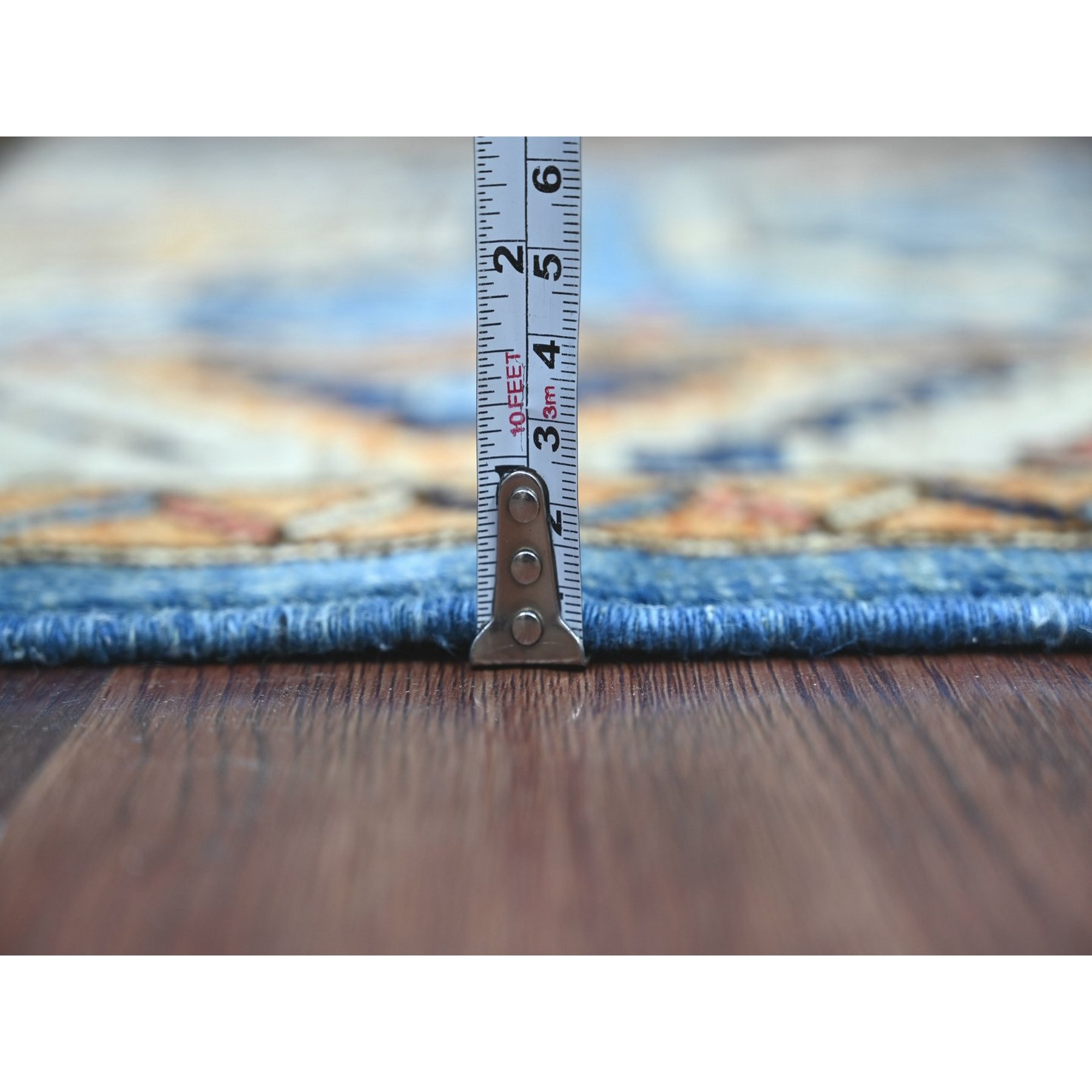 Tribal-Geometric-Hand-Knotted-Rug-112640