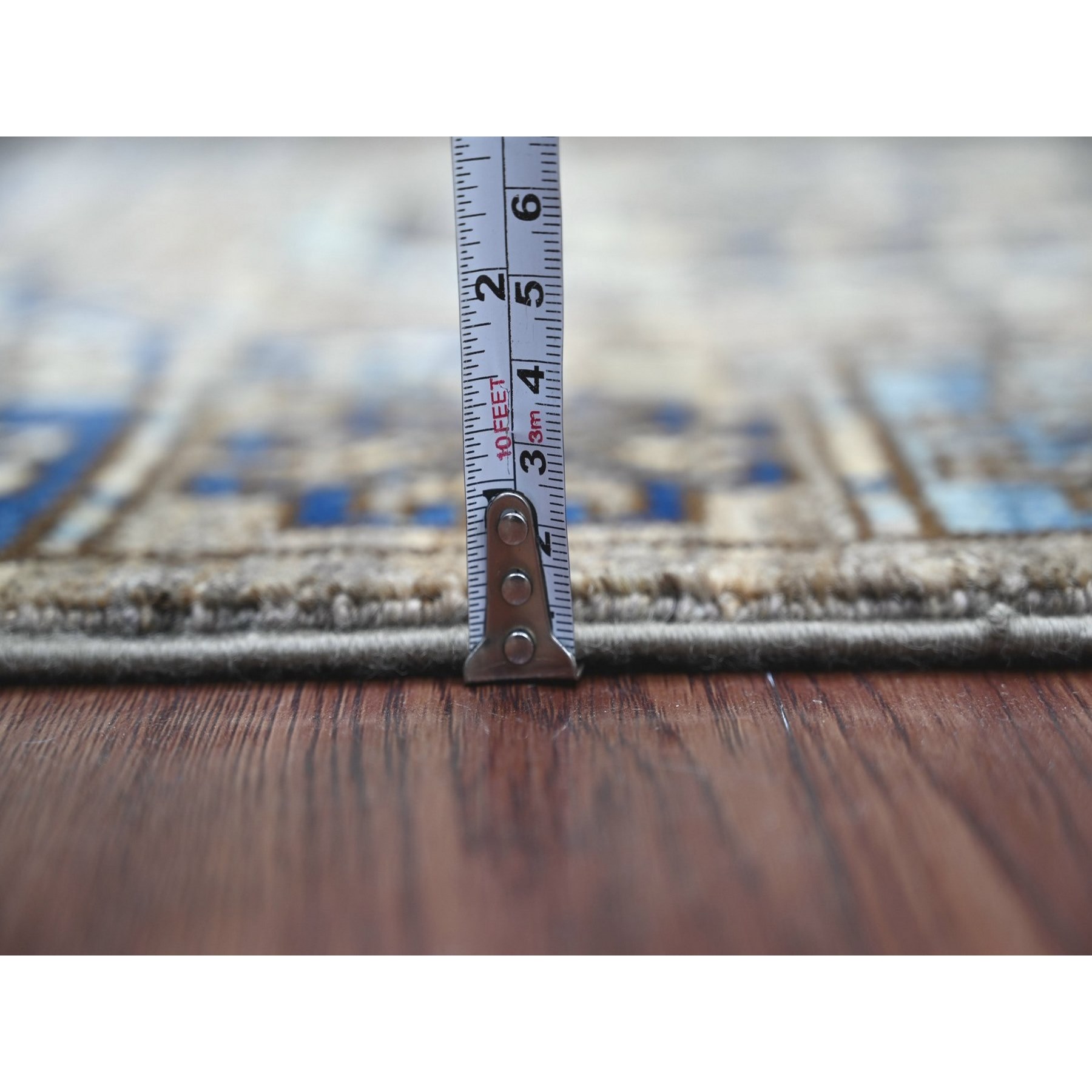 Tribal-Geometric-Hand-Knotted-Rug-112645