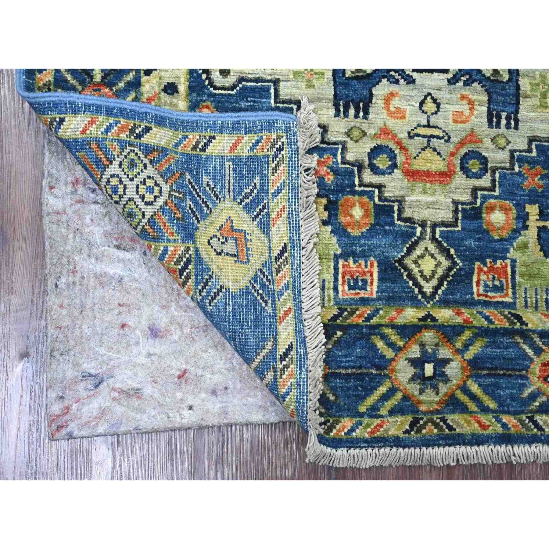 Tribal-Geometric-Hand-Knotted-Rug-112685