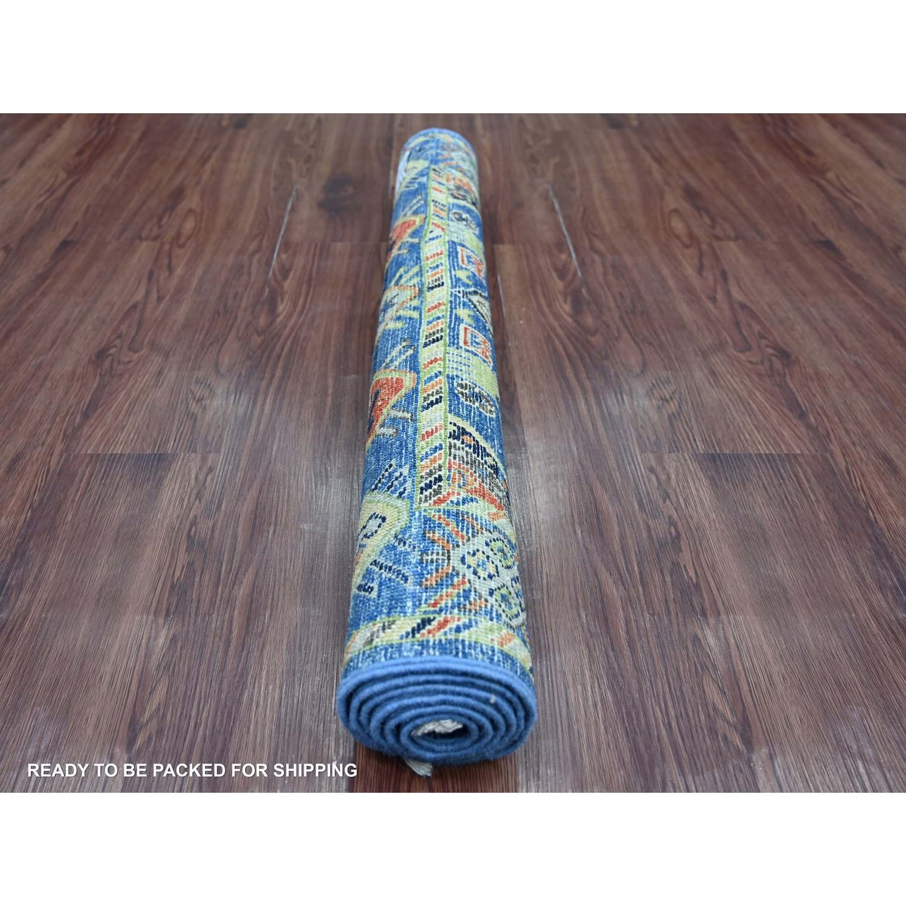 Tribal-Geometric-Hand-Knotted-Rug-112685