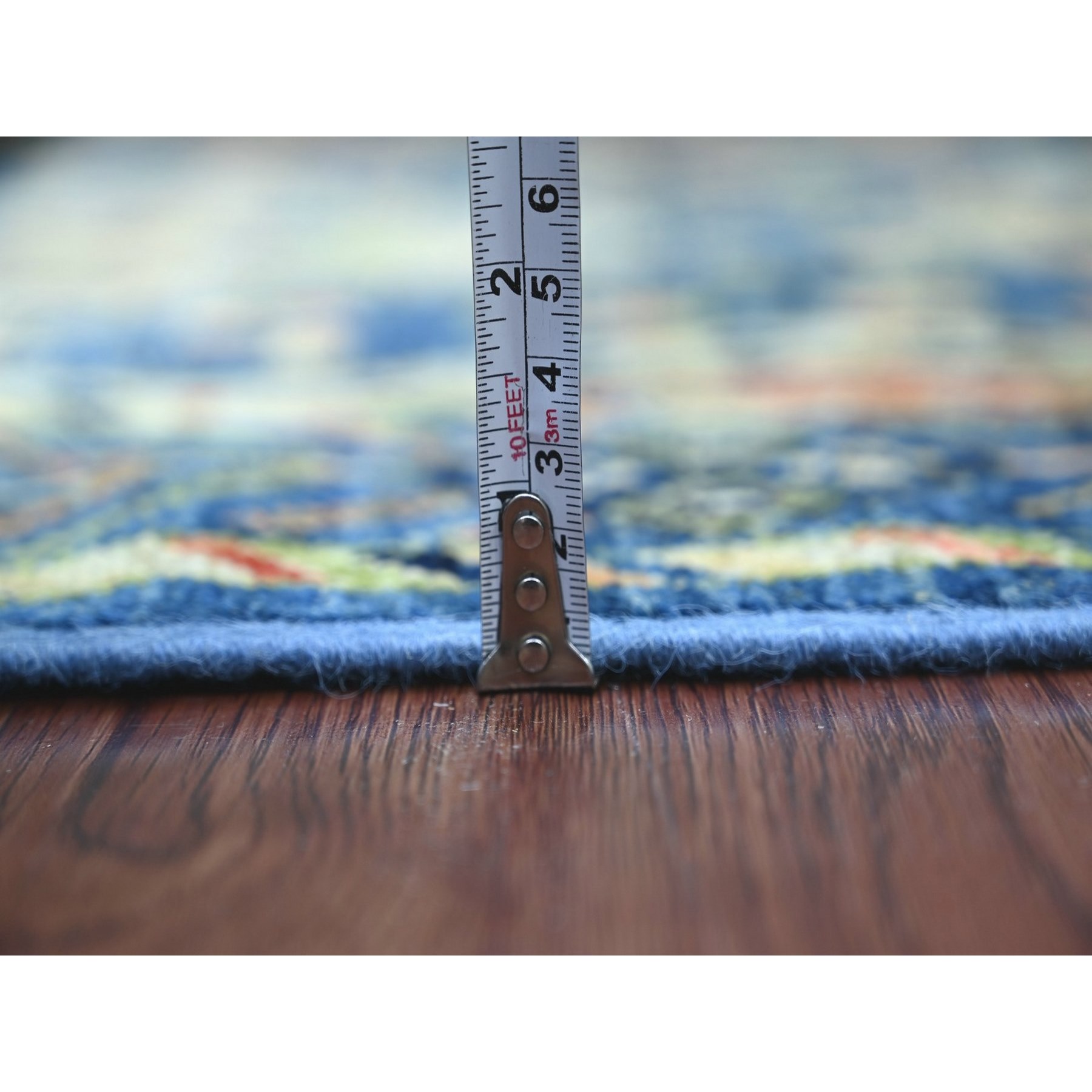 Tribal-Geometric-Hand-Knotted-Rug-112685