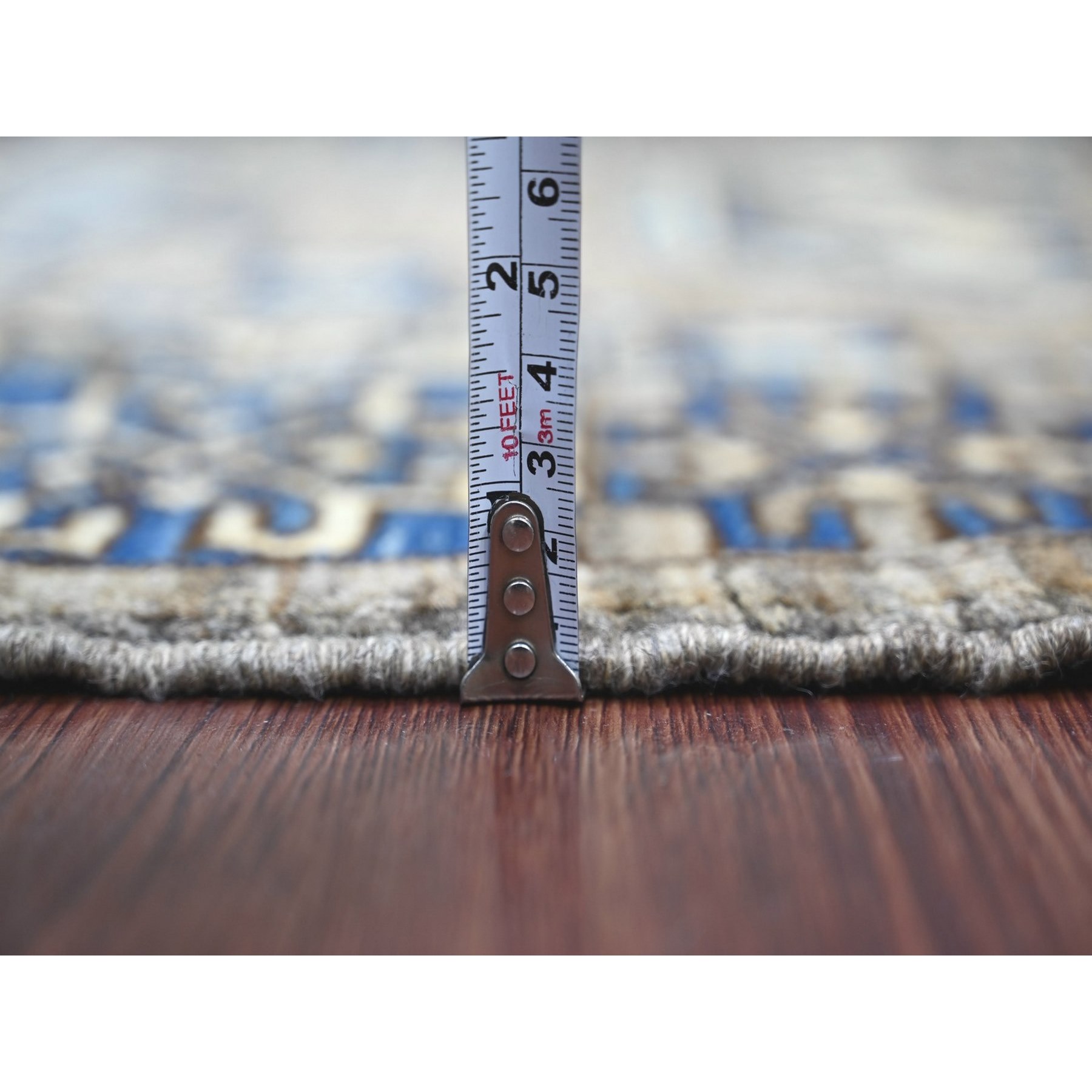 Tribal-Geometric-Hand-Knotted-Rug-112690
