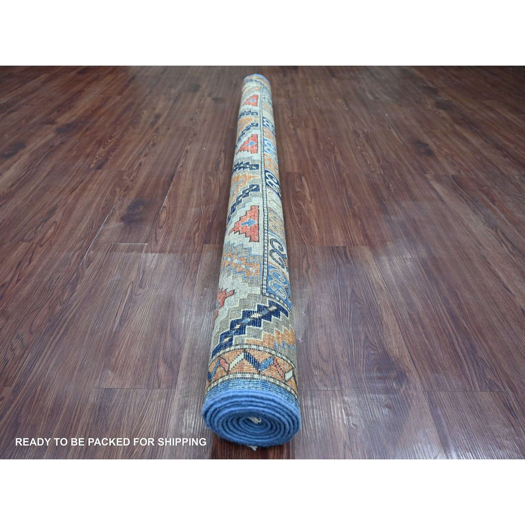Tribal-Geometric-Hand-Knotted-Rug-112700