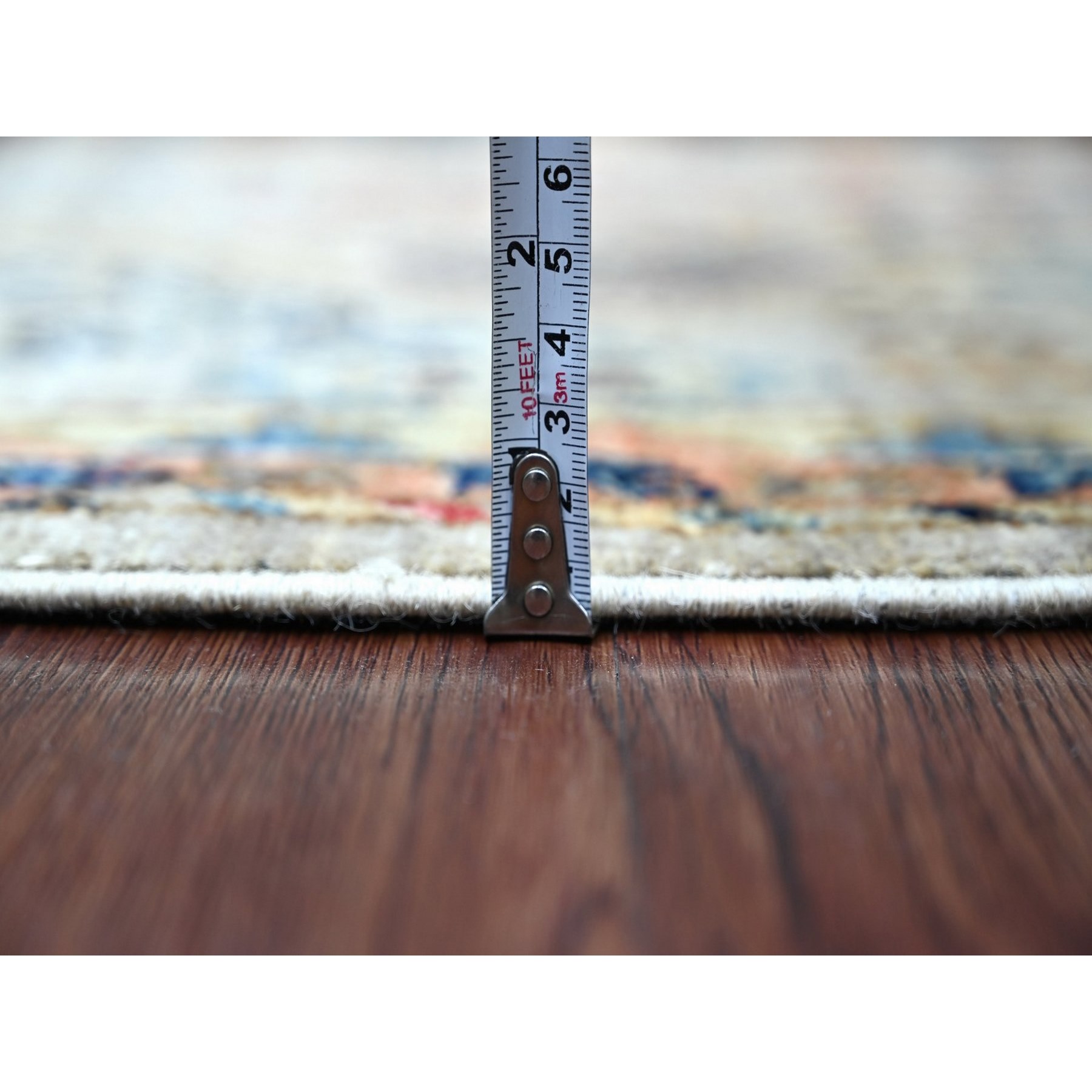 Tribal-Geometric-Hand-Knotted-Rug-112765
