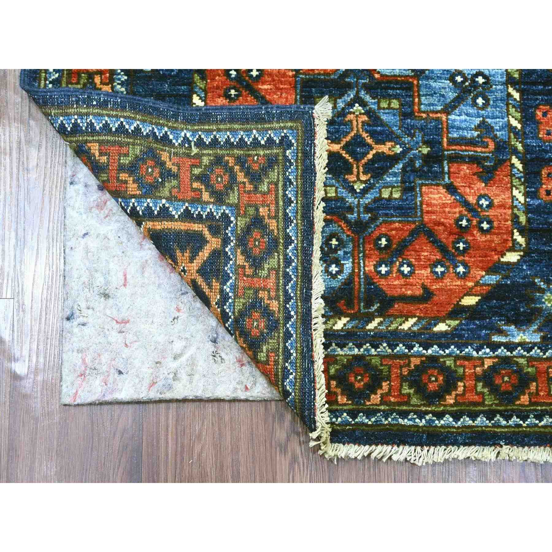 Tribal-Geometric-Hand-Knotted-Rug-112770