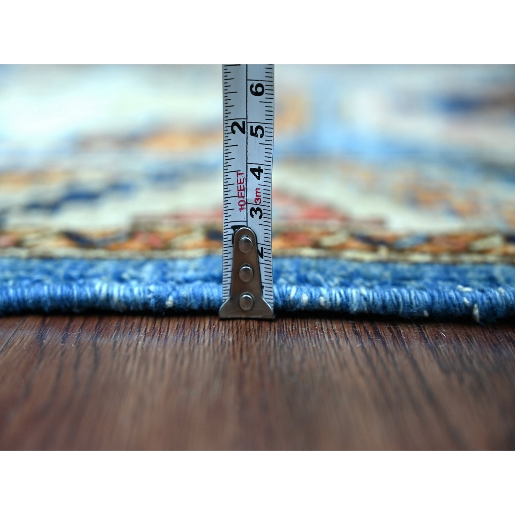 Tribal-Geometric-Hand-Knotted-Rug-112775