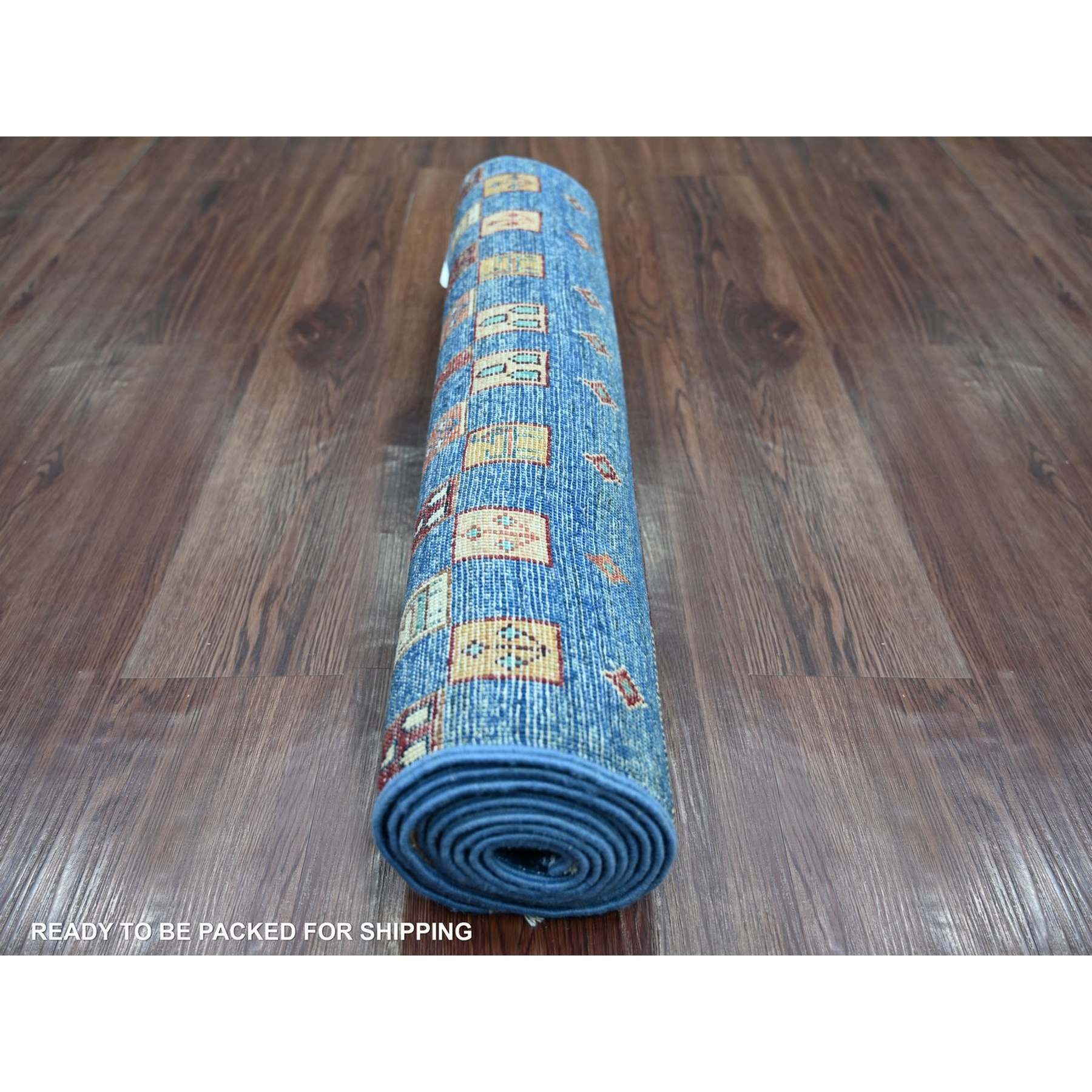 Tribal-Geometric-Hand-Knotted-Rug-112835