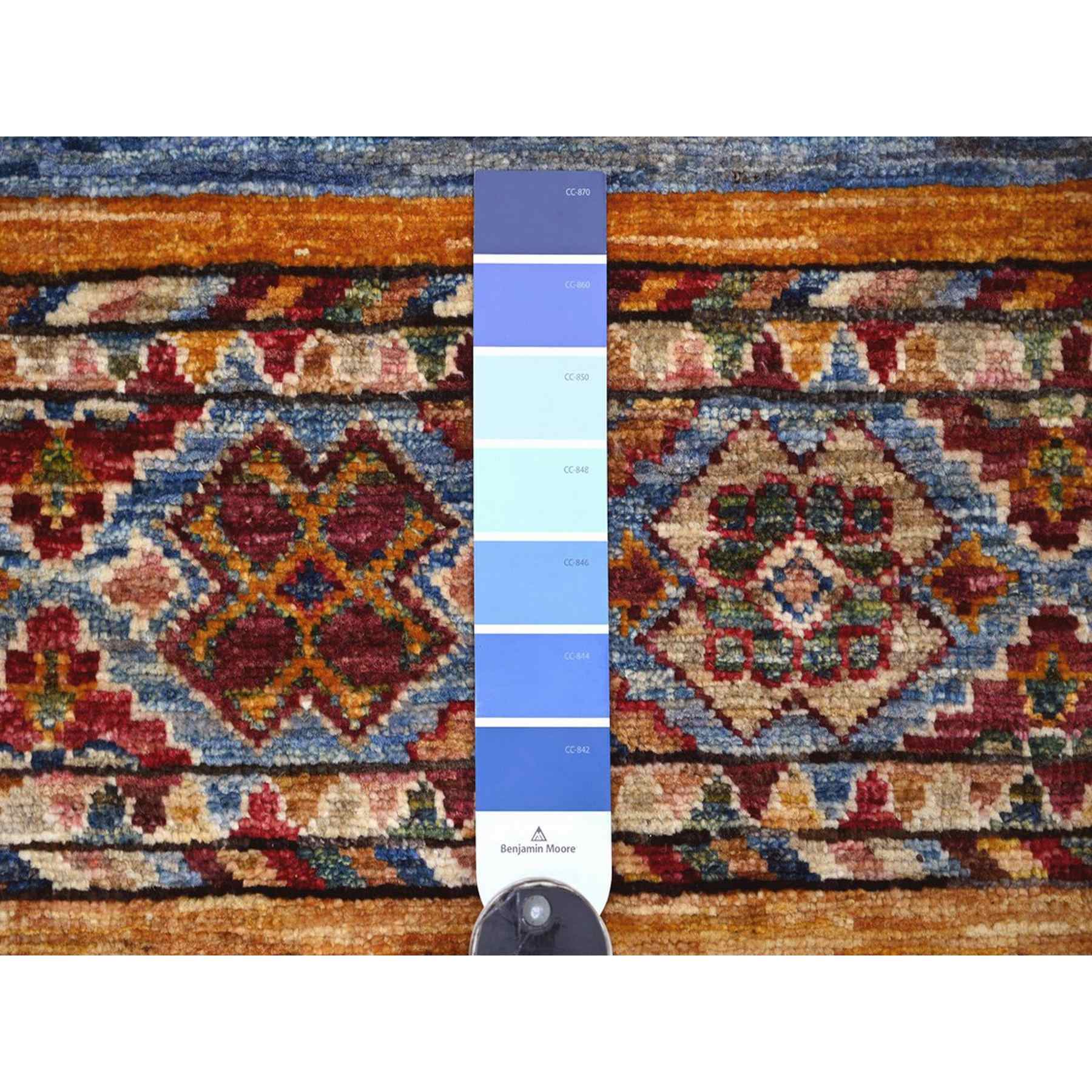 Tribal-Geometric-Hand-Knotted-Rug-112840