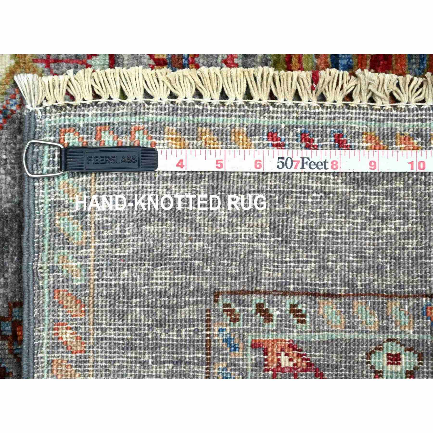 Tribal-Geometric-Hand-Knotted-Rug-112855