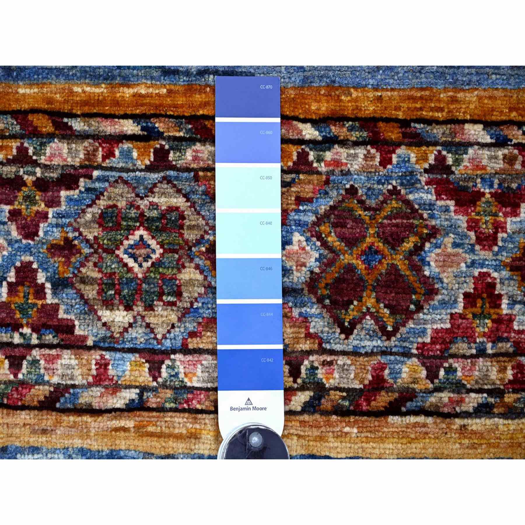 Tribal-Geometric-Hand-Knotted-Rug-112860