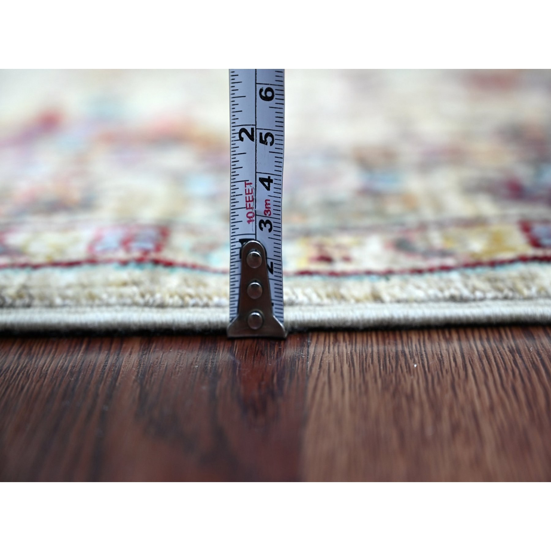 Tribal-Geometric-Hand-Knotted-Rug-112890
