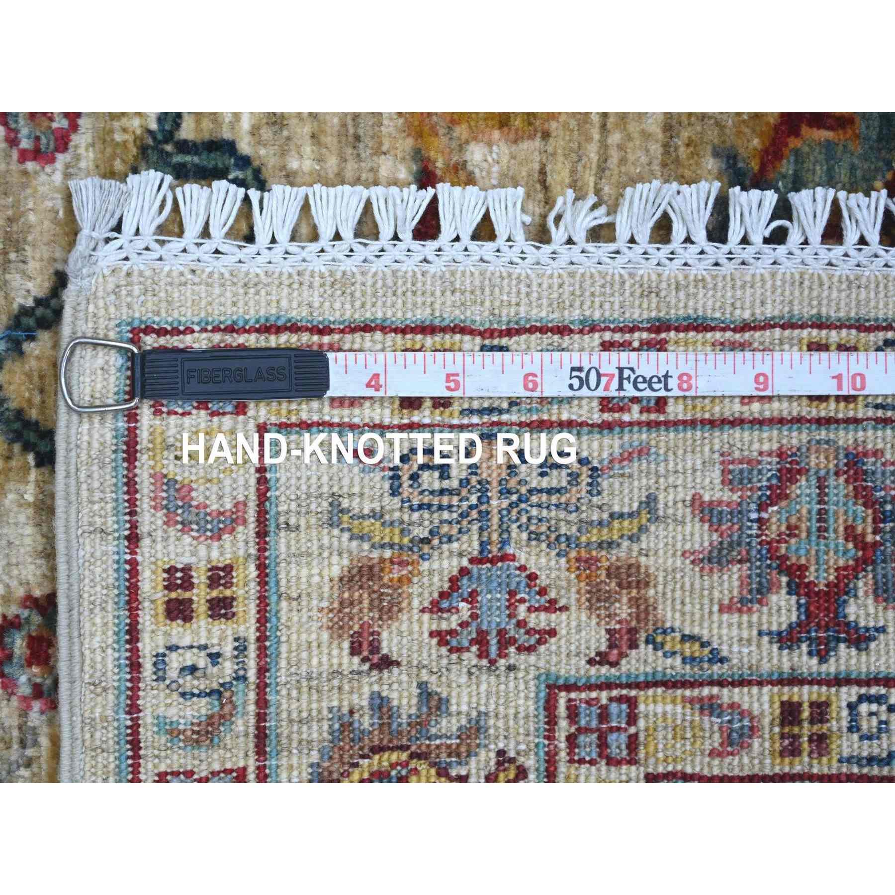 Tribal-Geometric-Hand-Knotted-Rug-112890