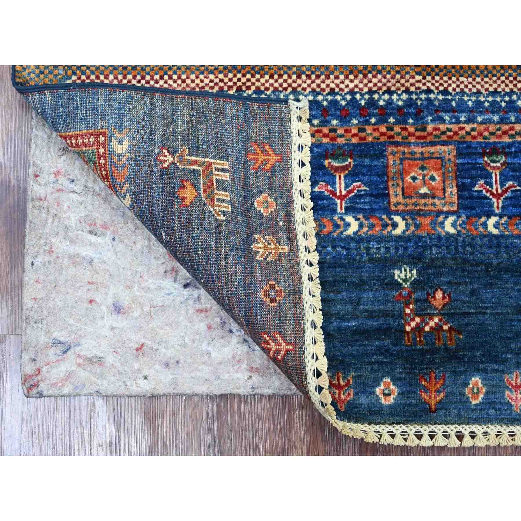 Tribal-Geometric-Hand-Knotted-Rug-112895