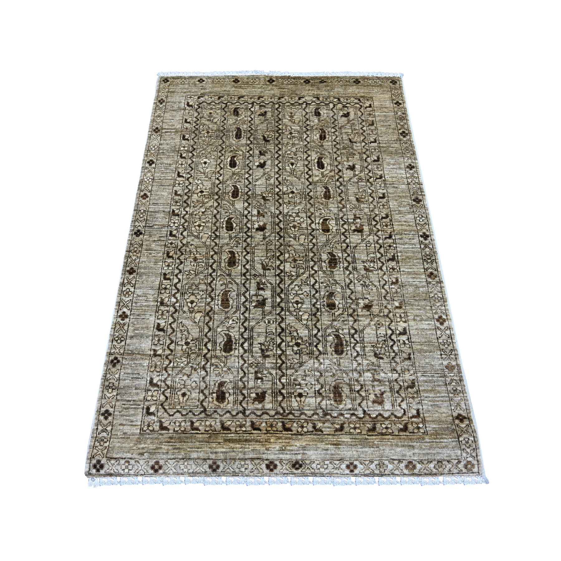 Tribal-Geometric-Hand-Knotted-Rug-112900