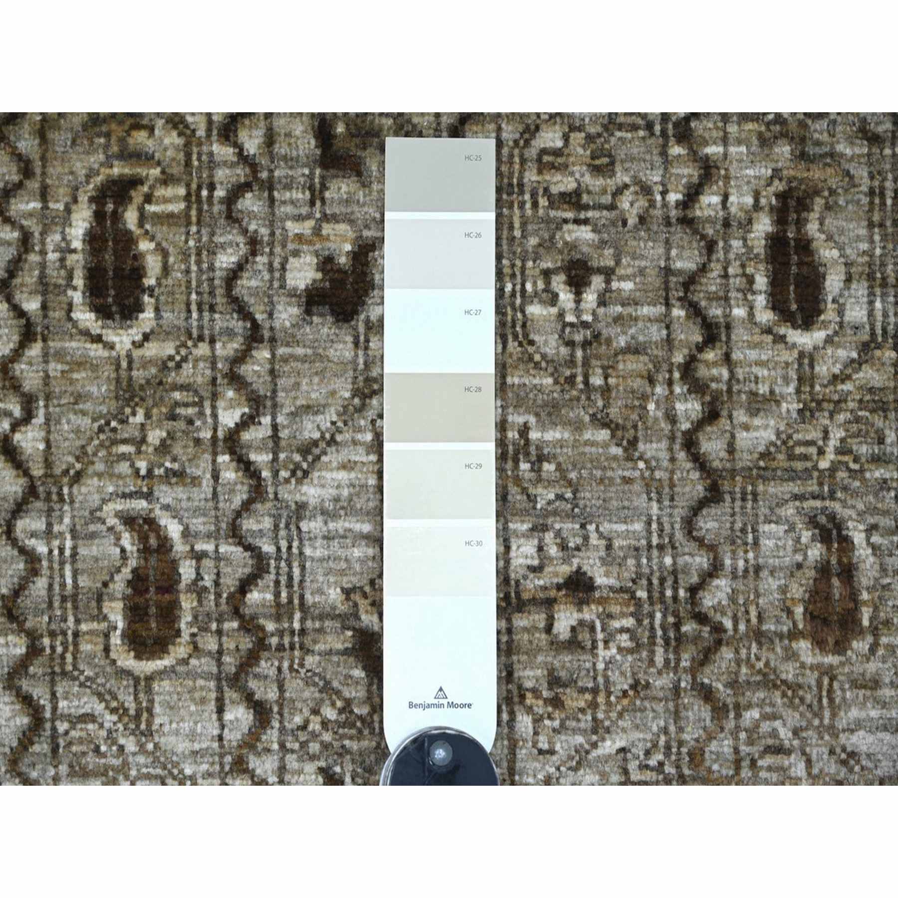Tribal-Geometric-Hand-Knotted-Rug-112900