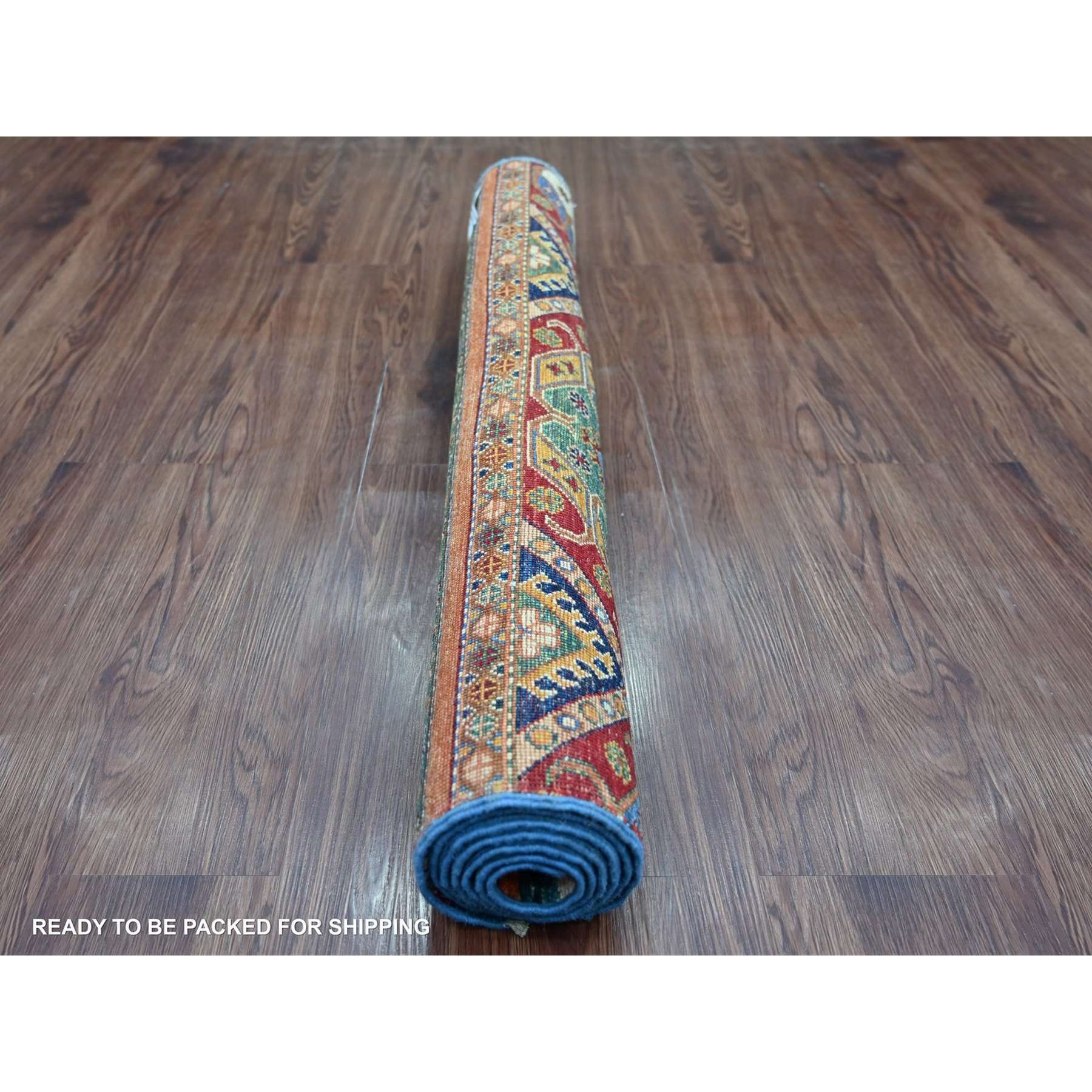 Tribal-Geometric-Hand-Knotted-Rug-112905