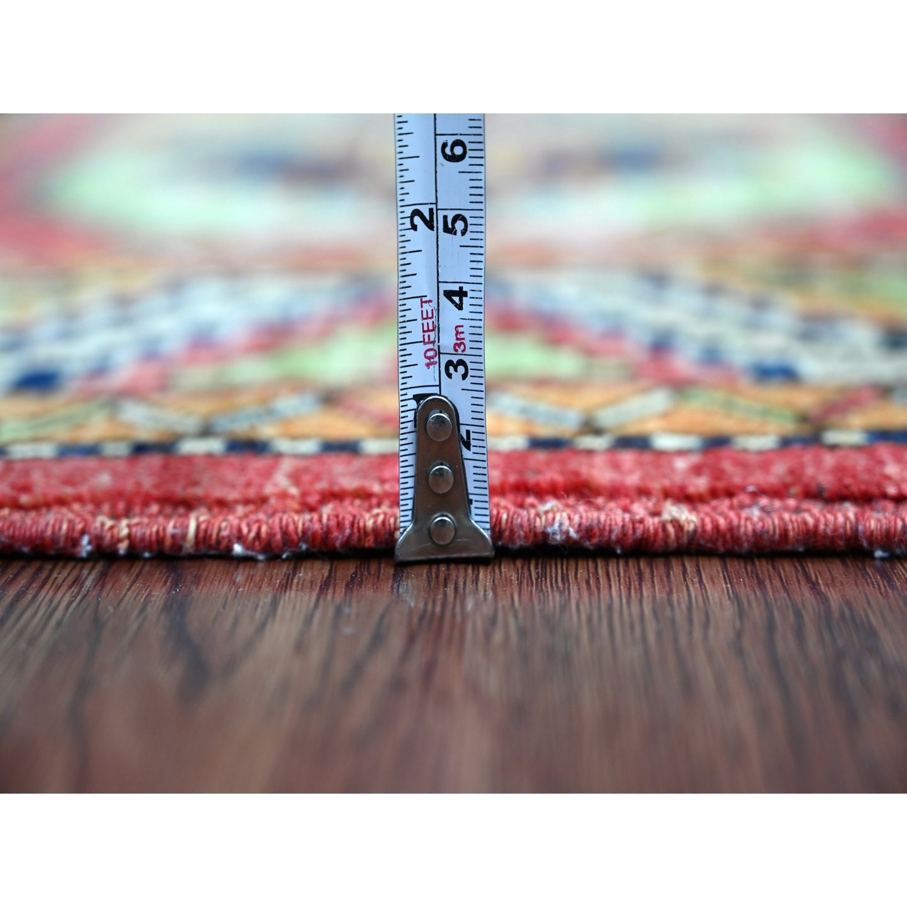 Tribal-Geometric-Hand-Knotted-Rug-112930