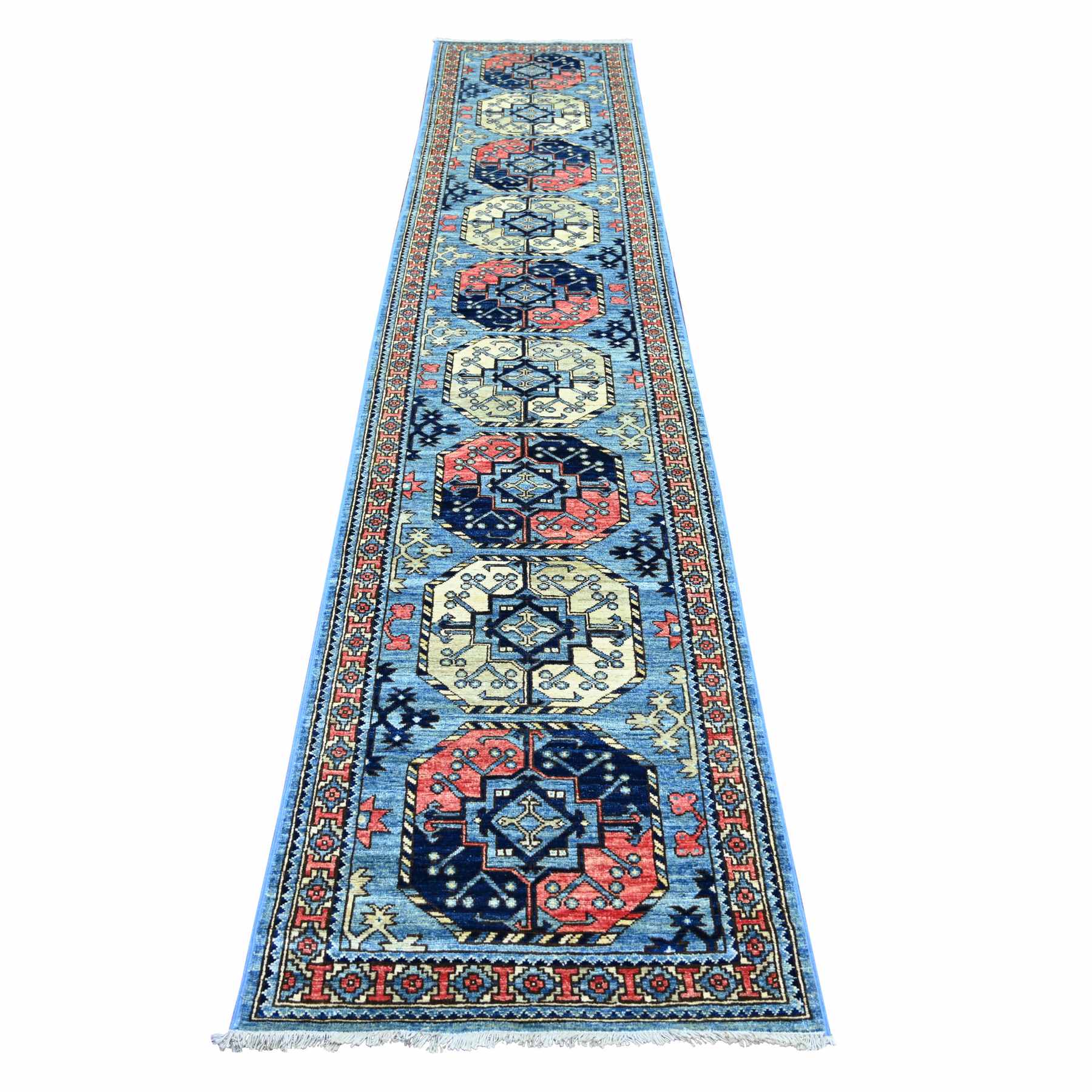 Tribal-Geometric-Hand-Knotted-Rug-112940