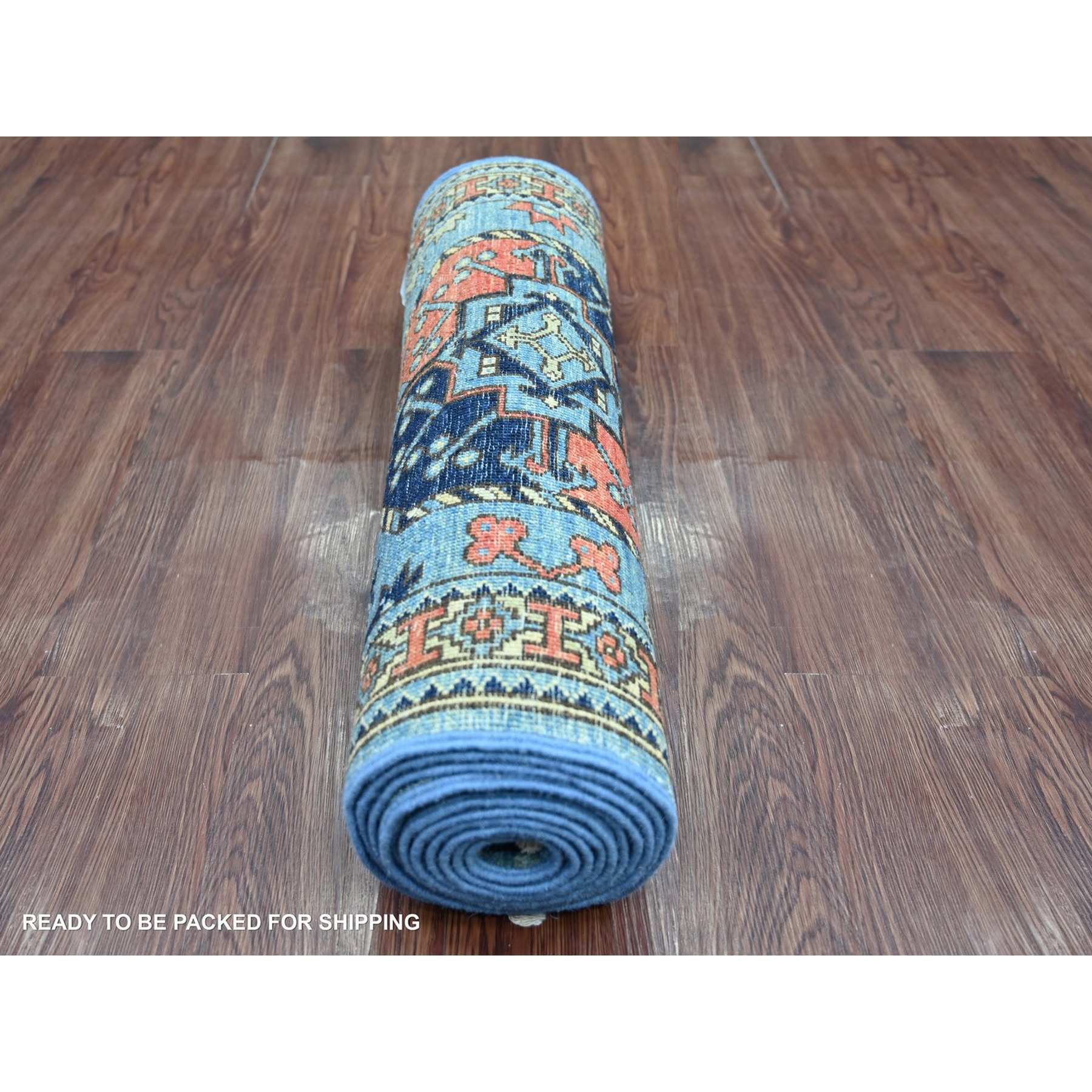 Tribal-Geometric-Hand-Knotted-Rug-112940