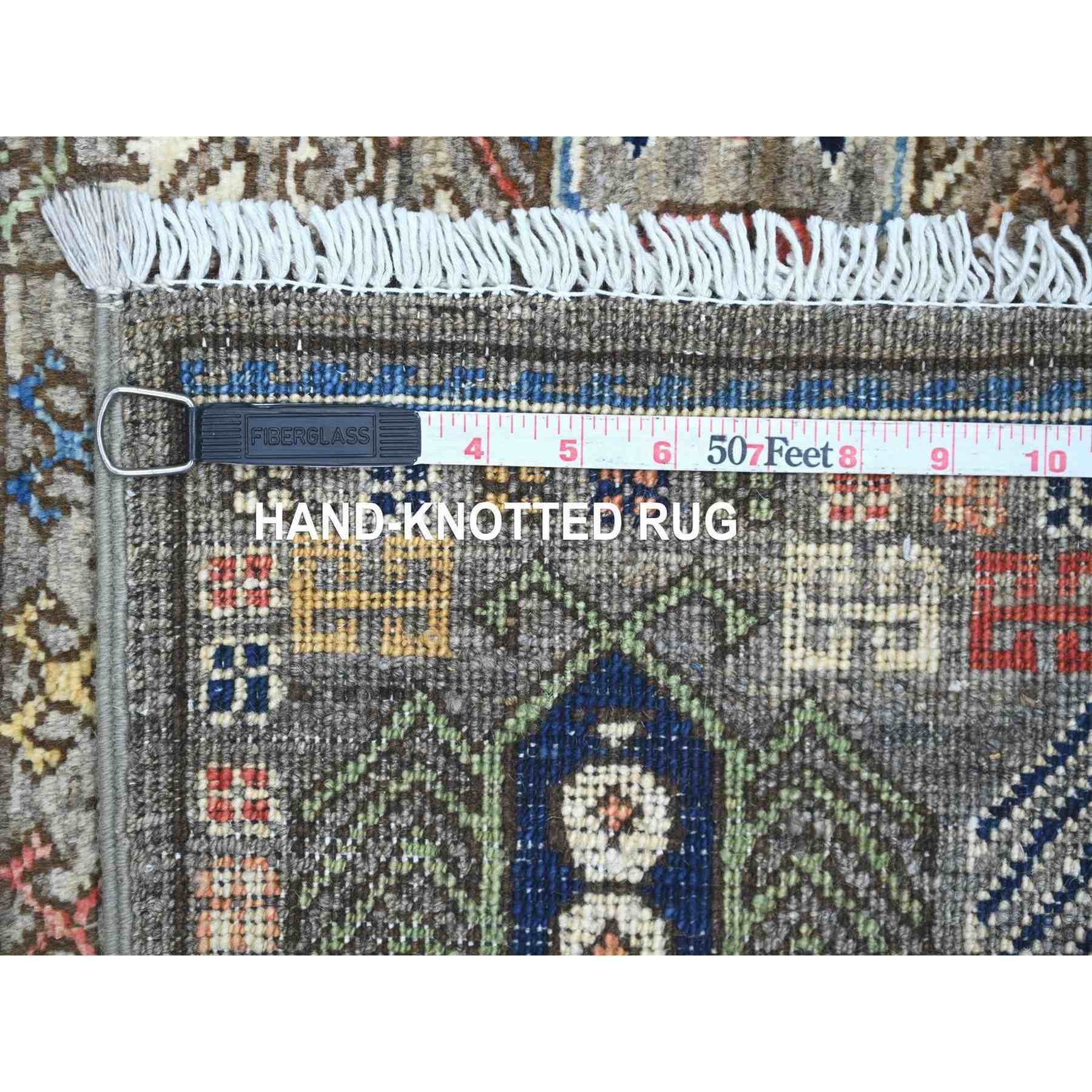 Tribal-Geometric-Hand-Knotted-Rug-112950