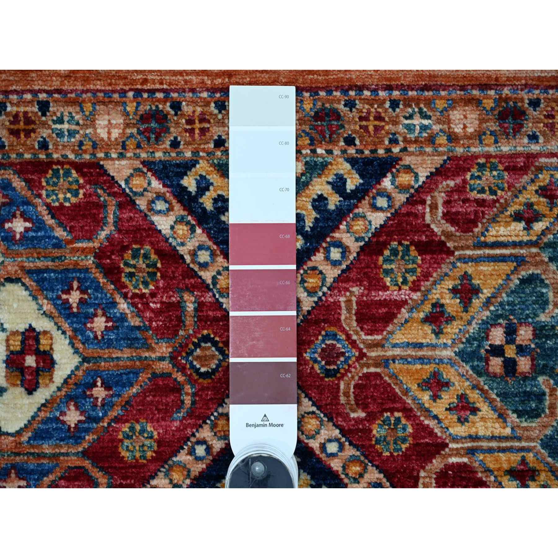 Tribal-Geometric-Hand-Knotted-Rug-112990