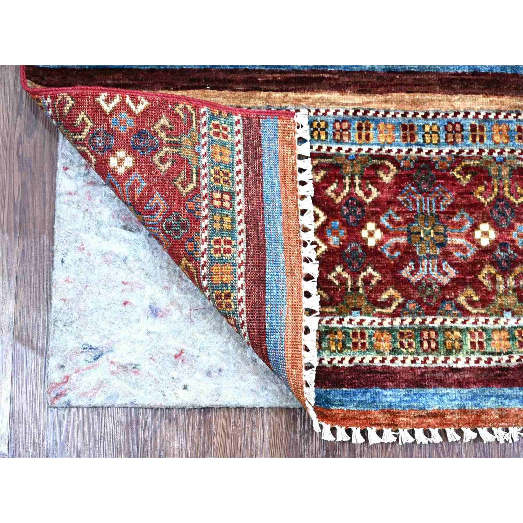 Tribal-Geometric-Hand-Knotted-Rug-112995