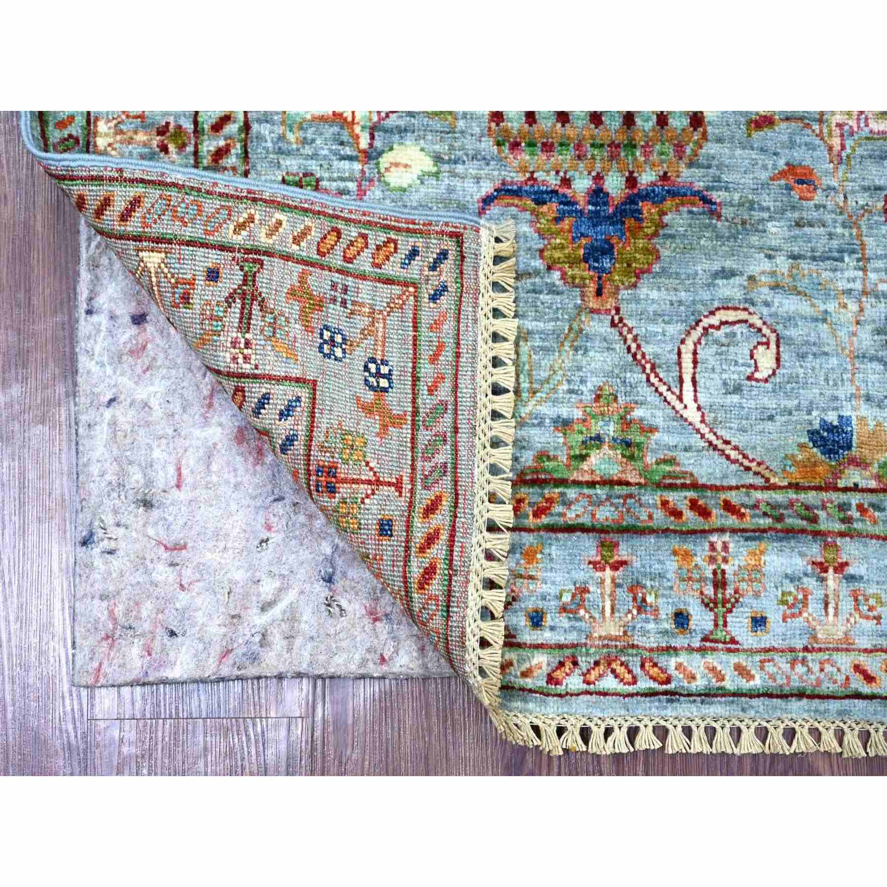 Tribal-Geometric-Hand-Knotted-Rug-113000