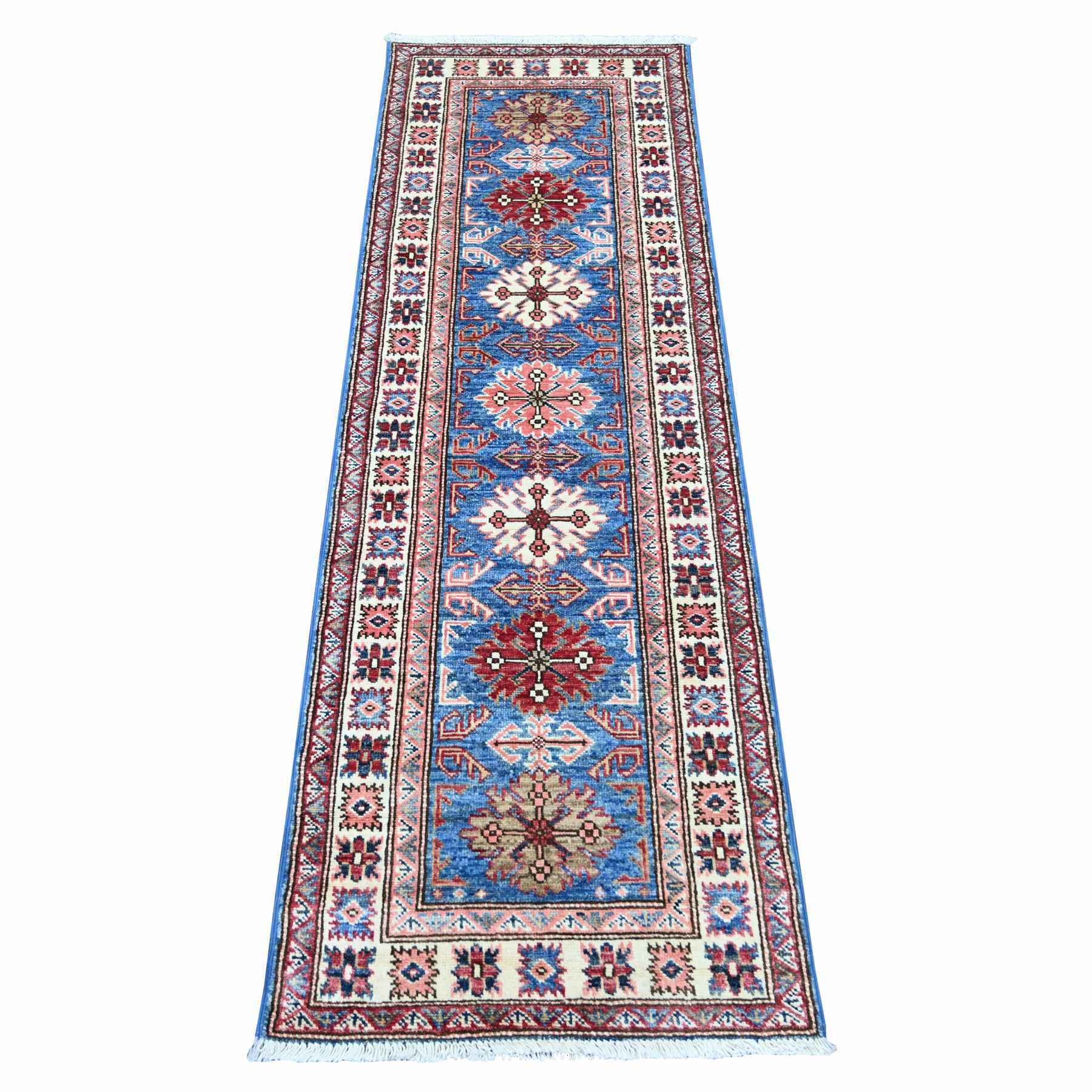 Tribal-Geometric-Hand-Knotted-Rug-113010