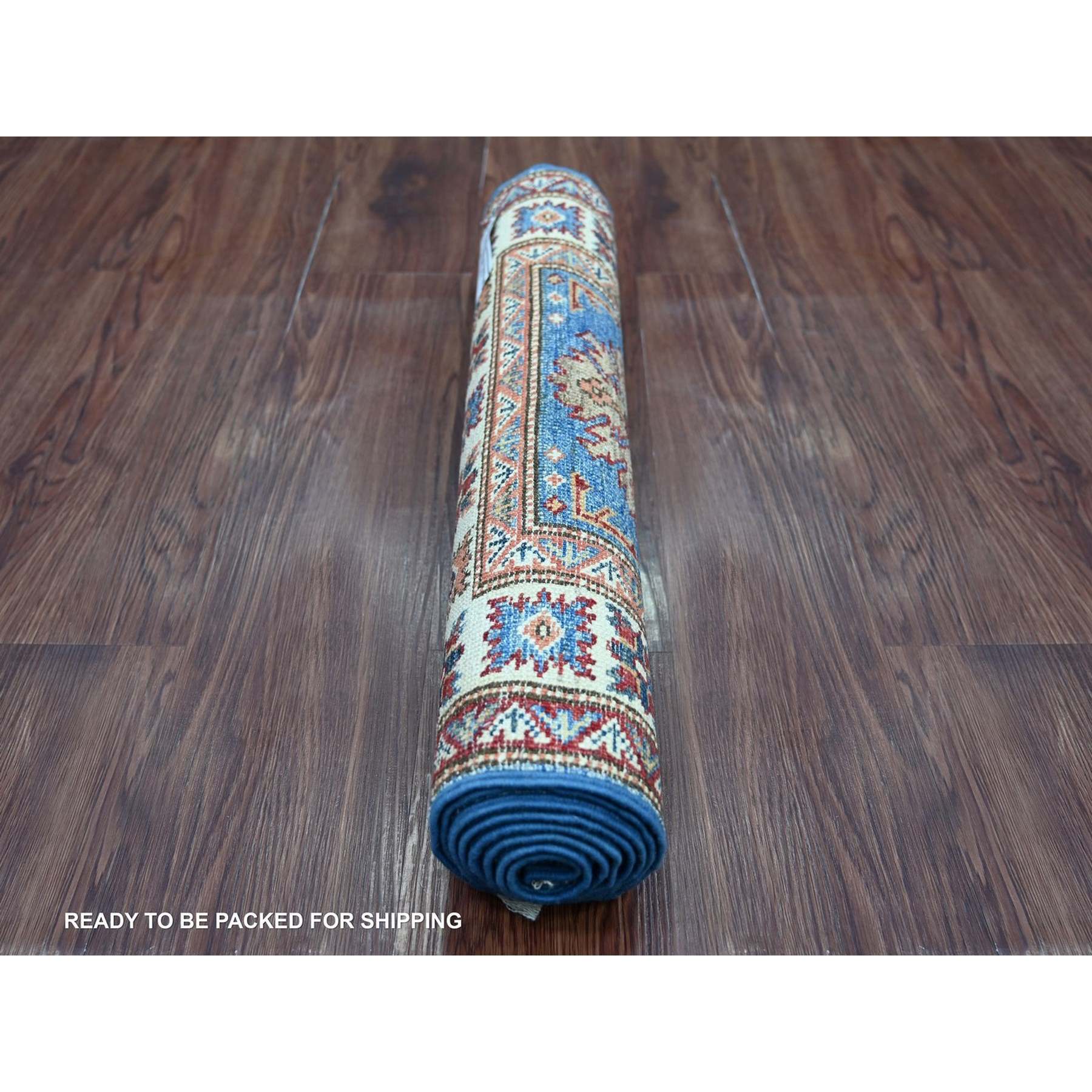 Tribal-Geometric-Hand-Knotted-Rug-113010