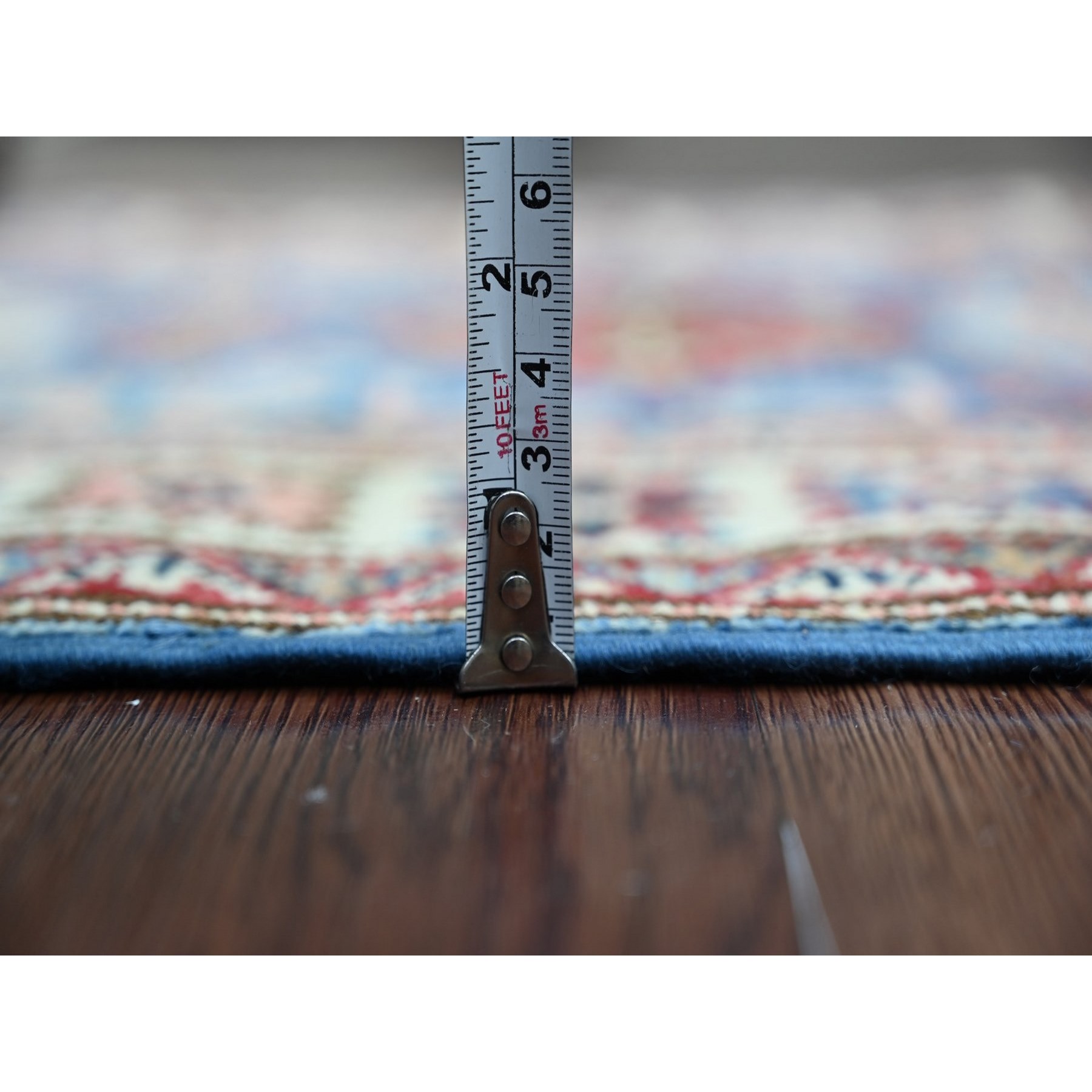 Tribal-Geometric-Hand-Knotted-Rug-113010