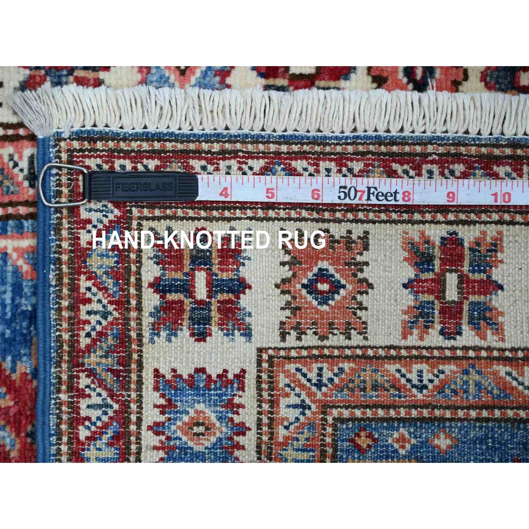 Tribal-Geometric-Hand-Knotted-Rug-113010