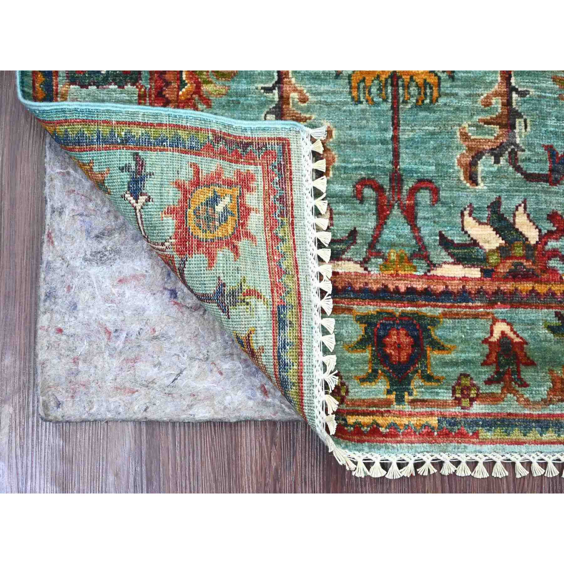 Tribal-Geometric-Hand-Knotted-Rug-113015