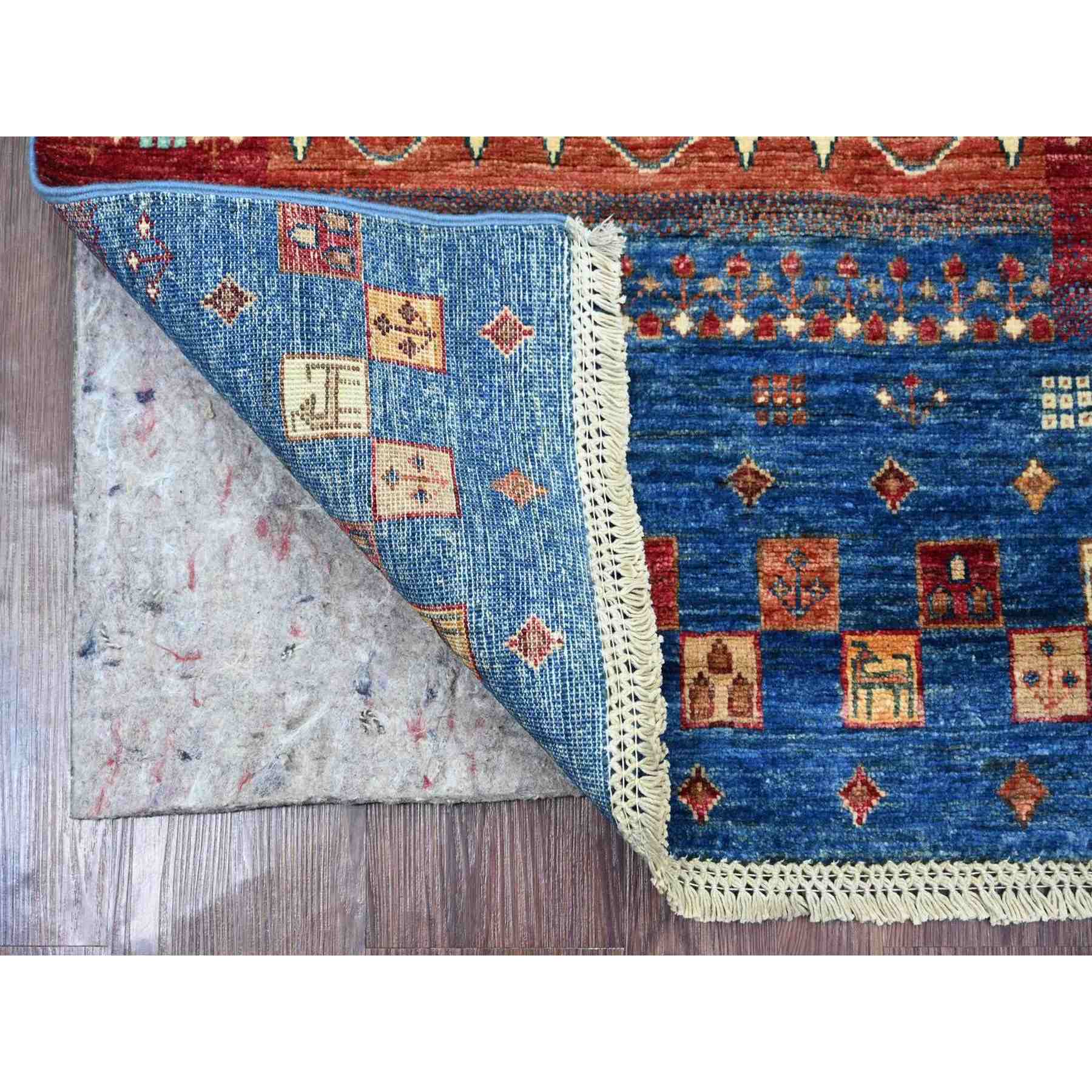 Tribal-Geometric-Hand-Knotted-Rug-113020