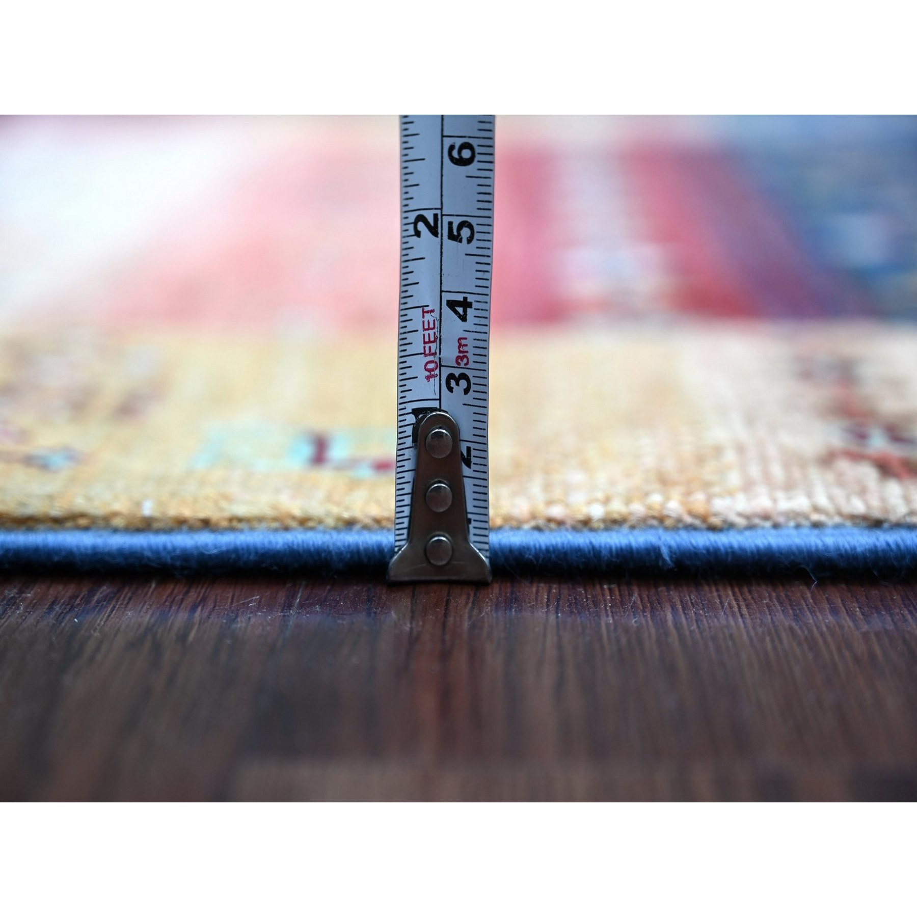 Tribal-Geometric-Hand-Knotted-Rug-113020