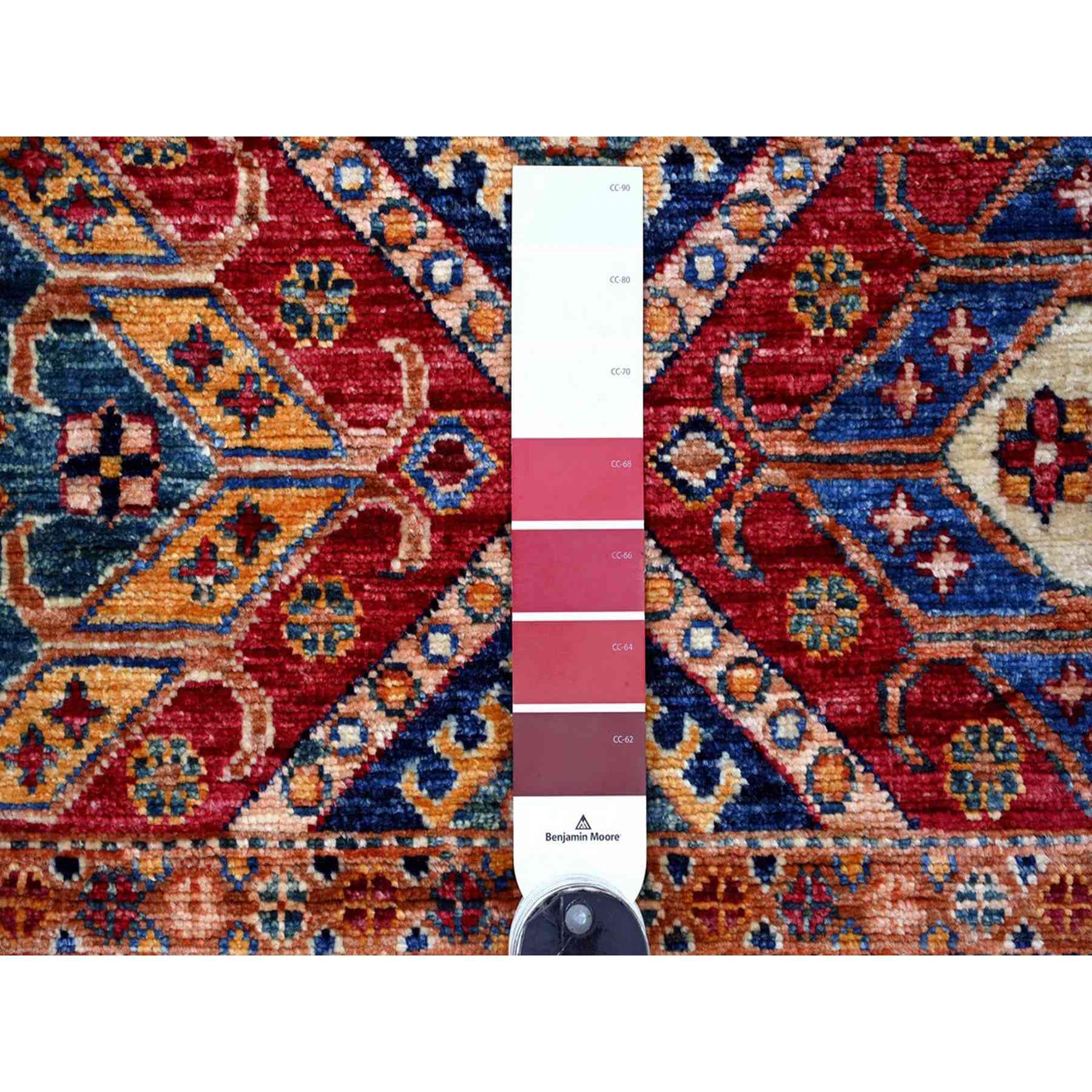 Tribal-Geometric-Hand-Knotted-Rug-113035