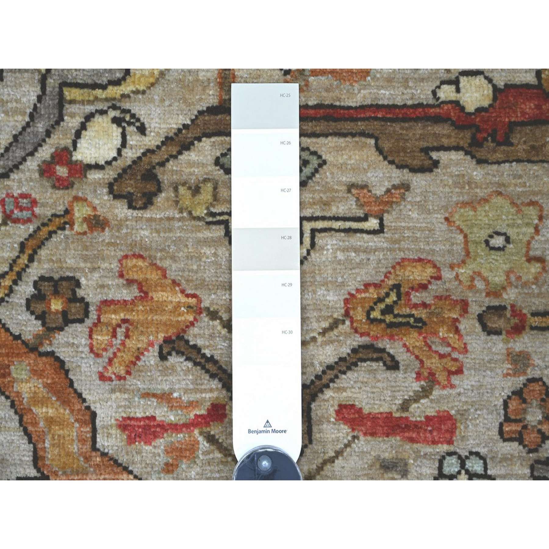 Tribal-Geometric-Hand-Knotted-Rug-113040