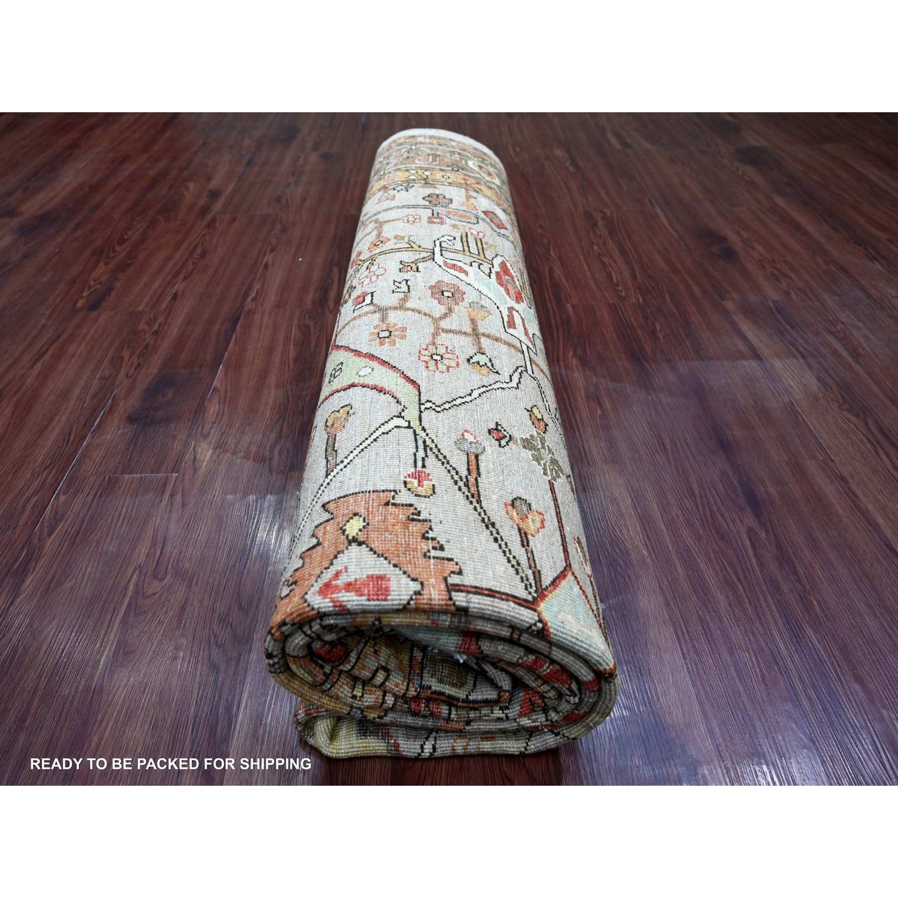 Tribal-Geometric-Hand-Knotted-Rug-113040
