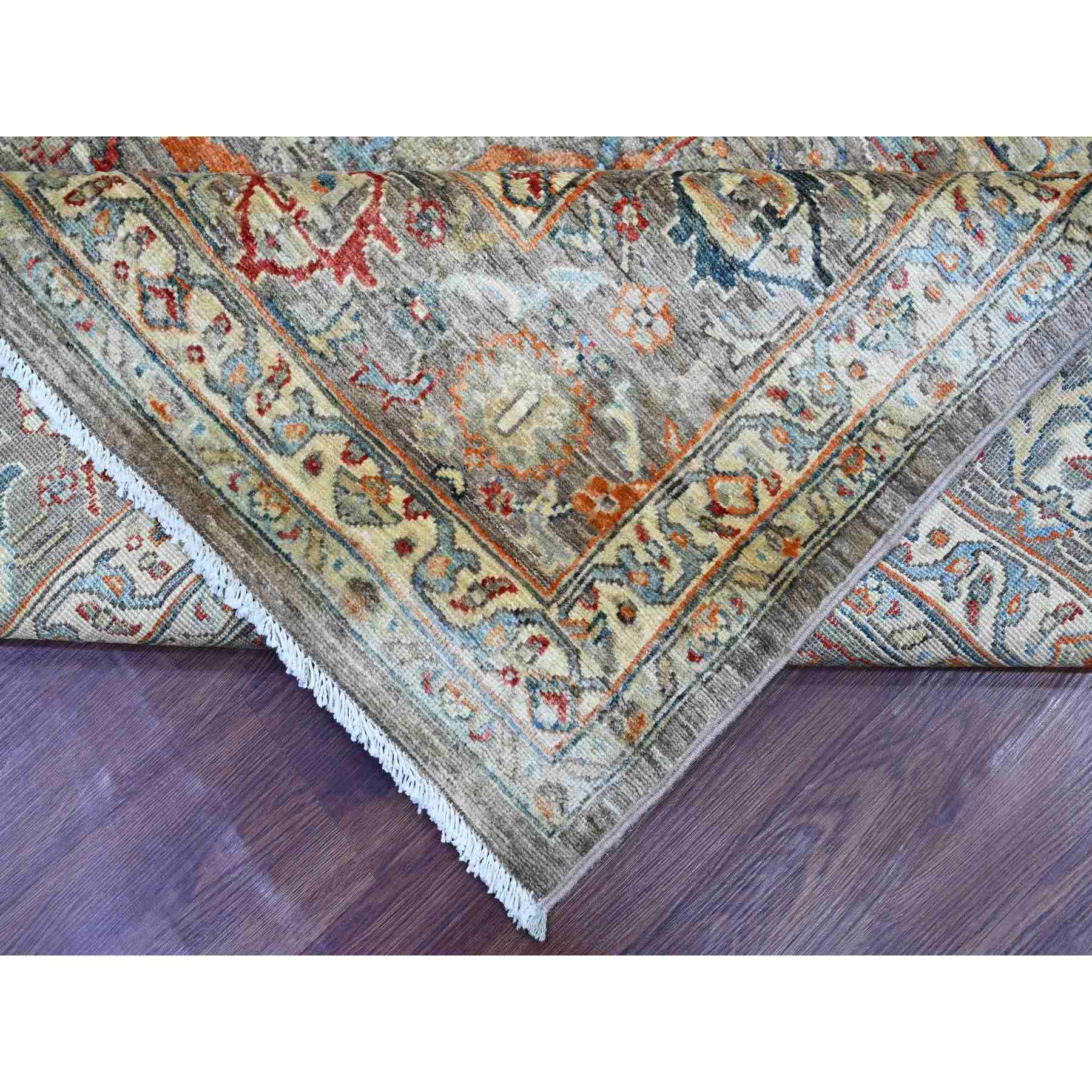 Tribal-Geometric-Hand-Knotted-Rug-113050