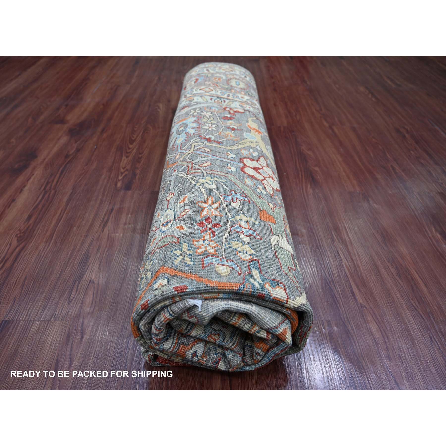 Tribal-Geometric-Hand-Knotted-Rug-113050