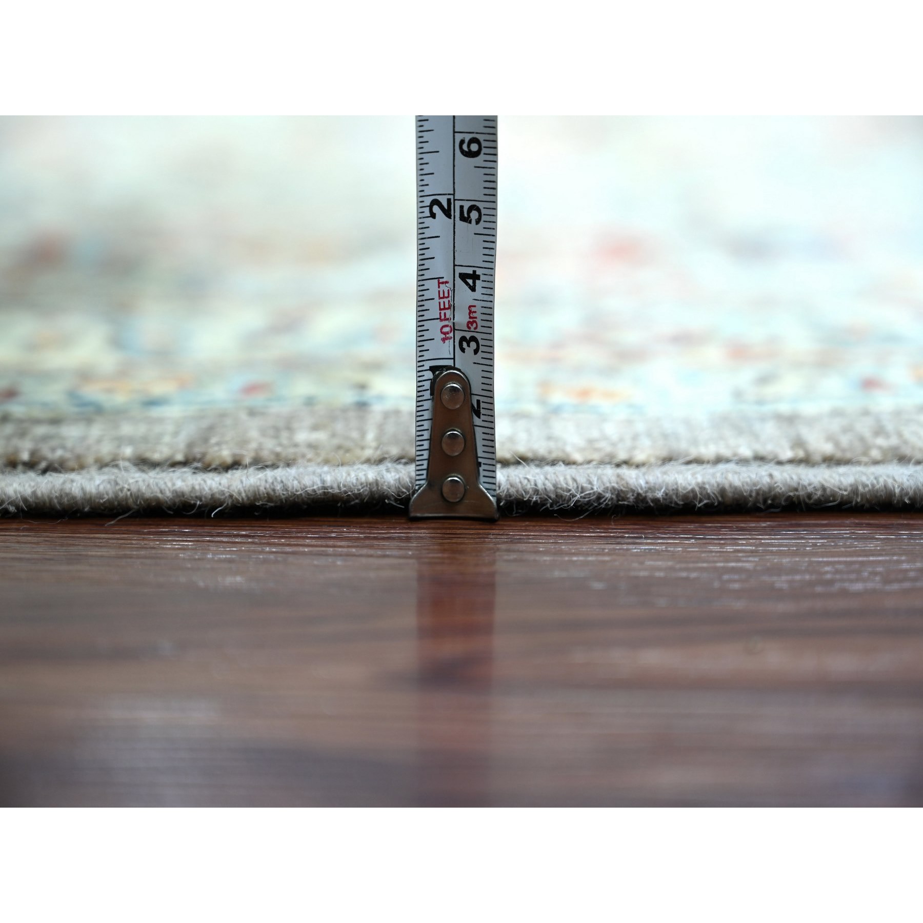 Tribal-Geometric-Hand-Knotted-Rug-113050