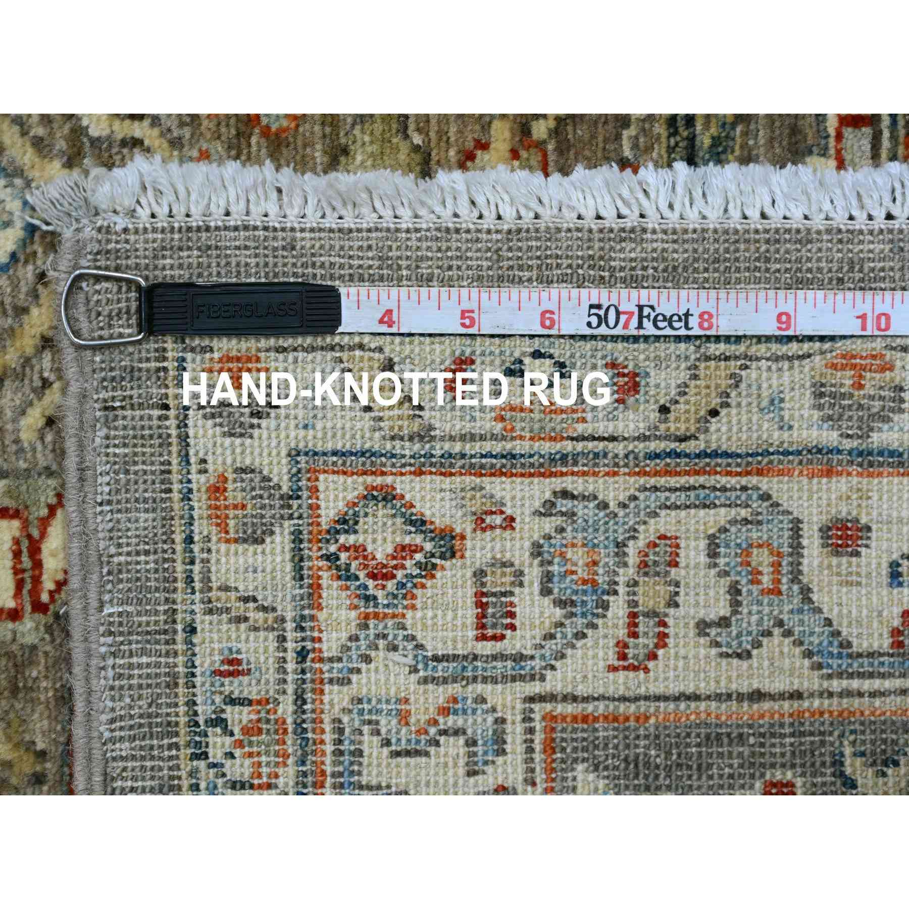 Tribal-Geometric-Hand-Knotted-Rug-113050