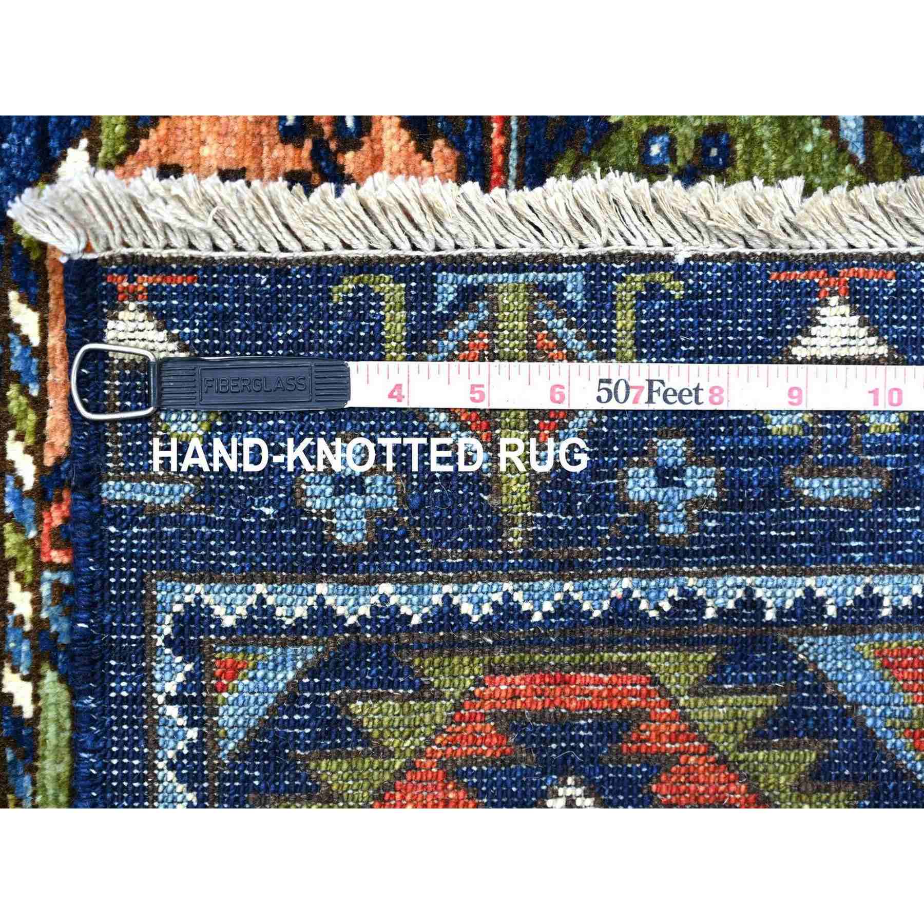 Tribal-Geometric-Hand-Knotted-Rug-113305