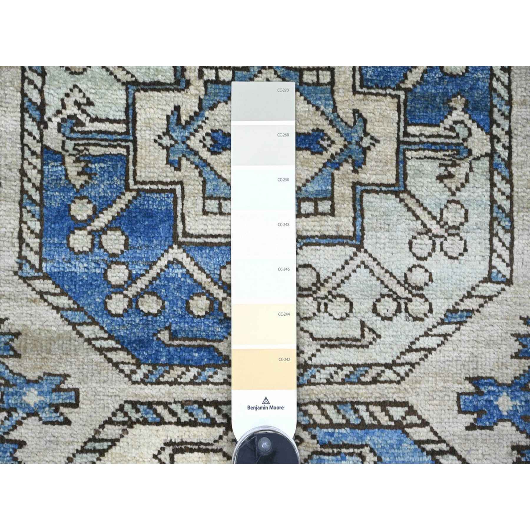 Tribal-Geometric-Hand-Knotted-Rug-113315