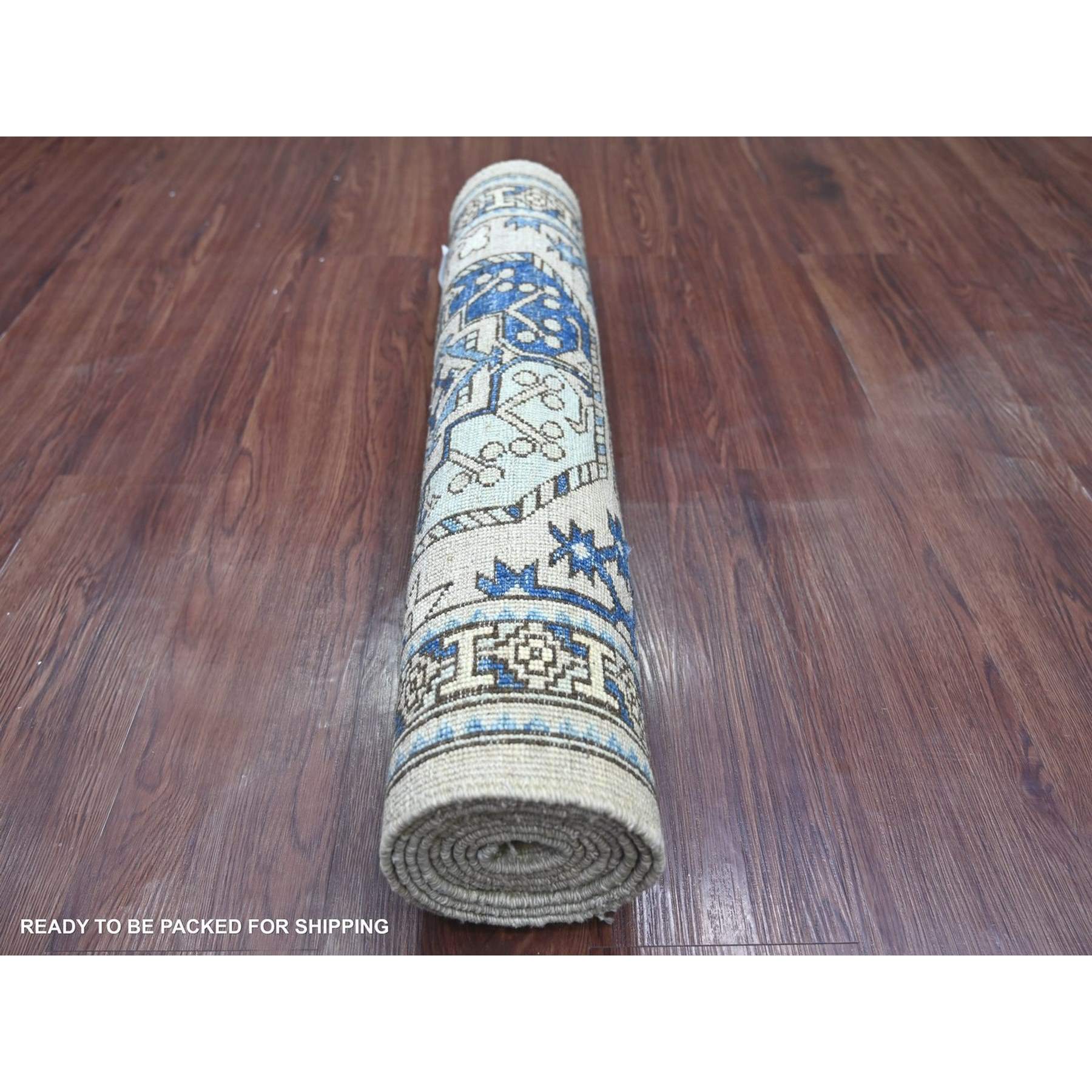 Tribal-Geometric-Hand-Knotted-Rug-113315