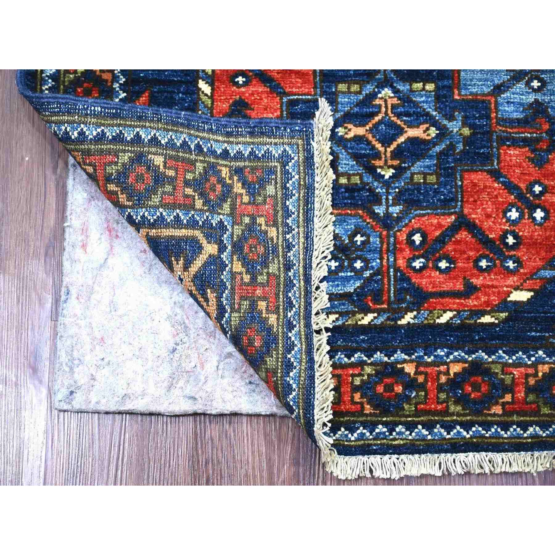 Tribal-Geometric-Hand-Knotted-Rug-113320