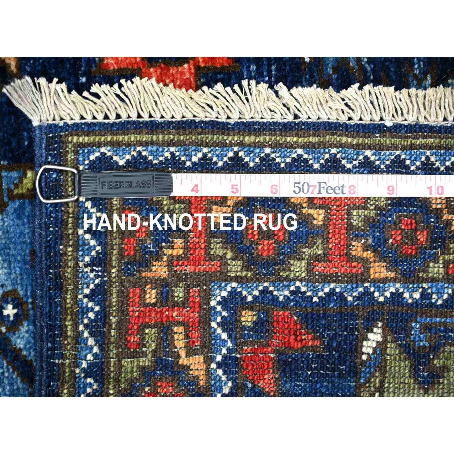 Tribal-Geometric-Hand-Knotted-Rug-113320